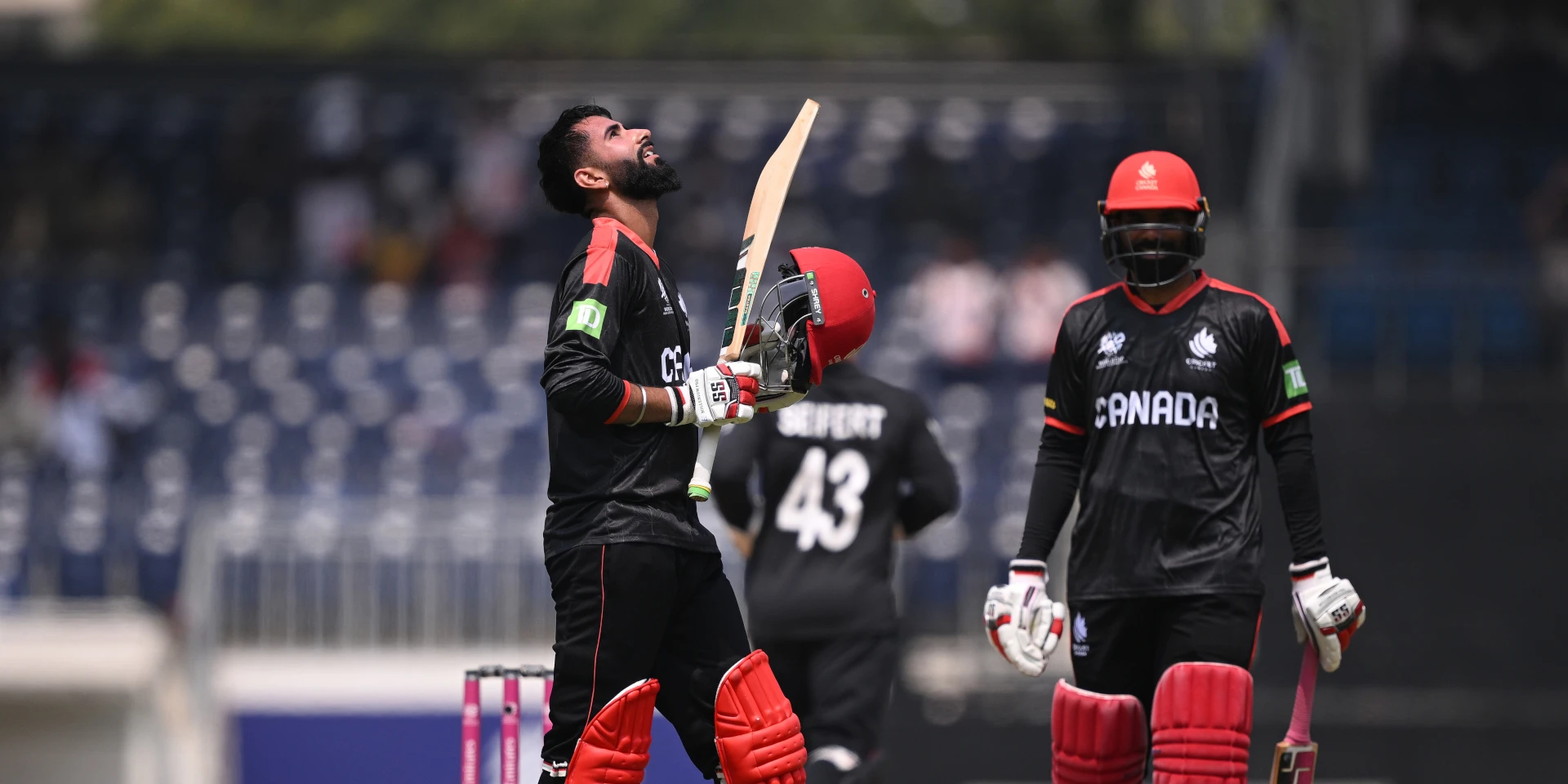 Samra hits 110 for Canada against New Zealand at T20 World Cup