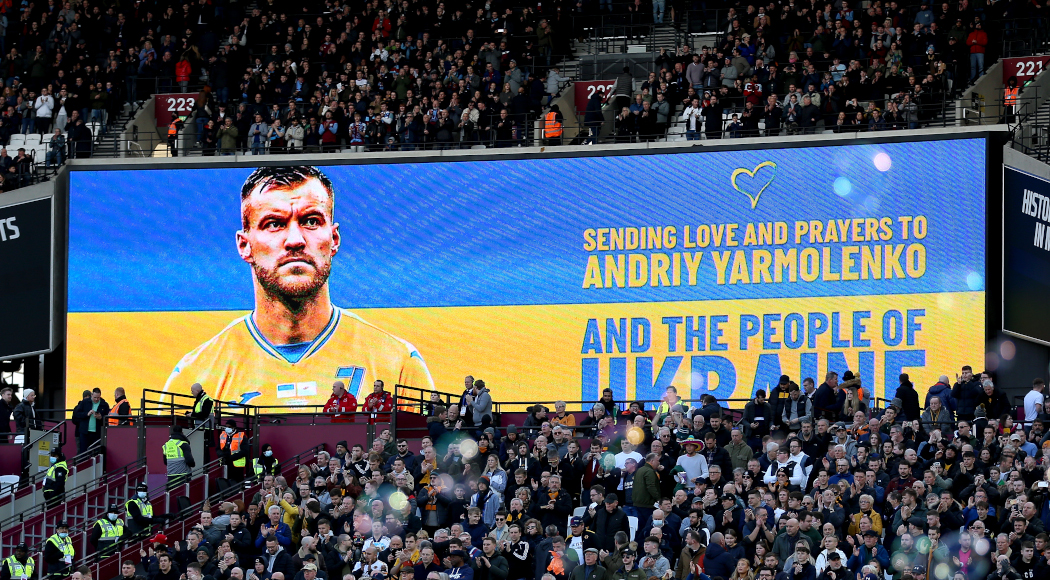 Ukraine's Yarmolenko to miss Hammers' match at Liverpool