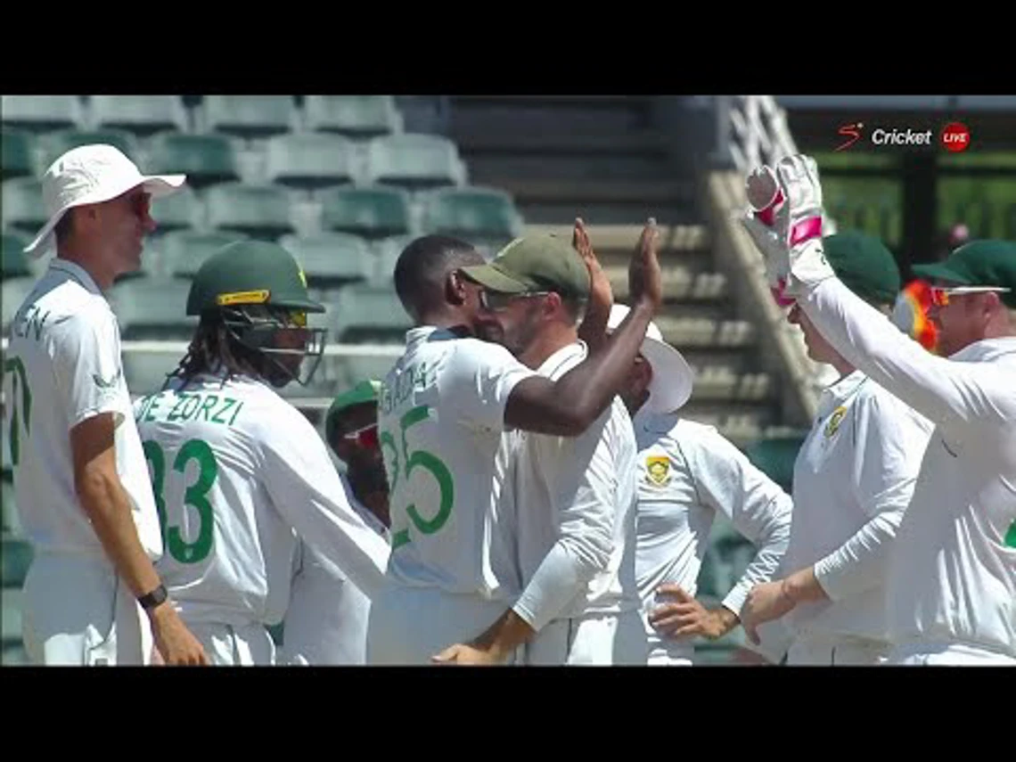 Brathwaite – WICKET | South Africa v West Indies | 2nd Test | Day 4