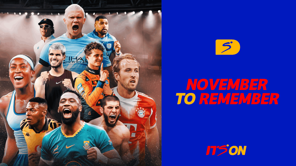November to Remember: DStv celebrates 30 years with free access to SuperSport’s biggest fixtures