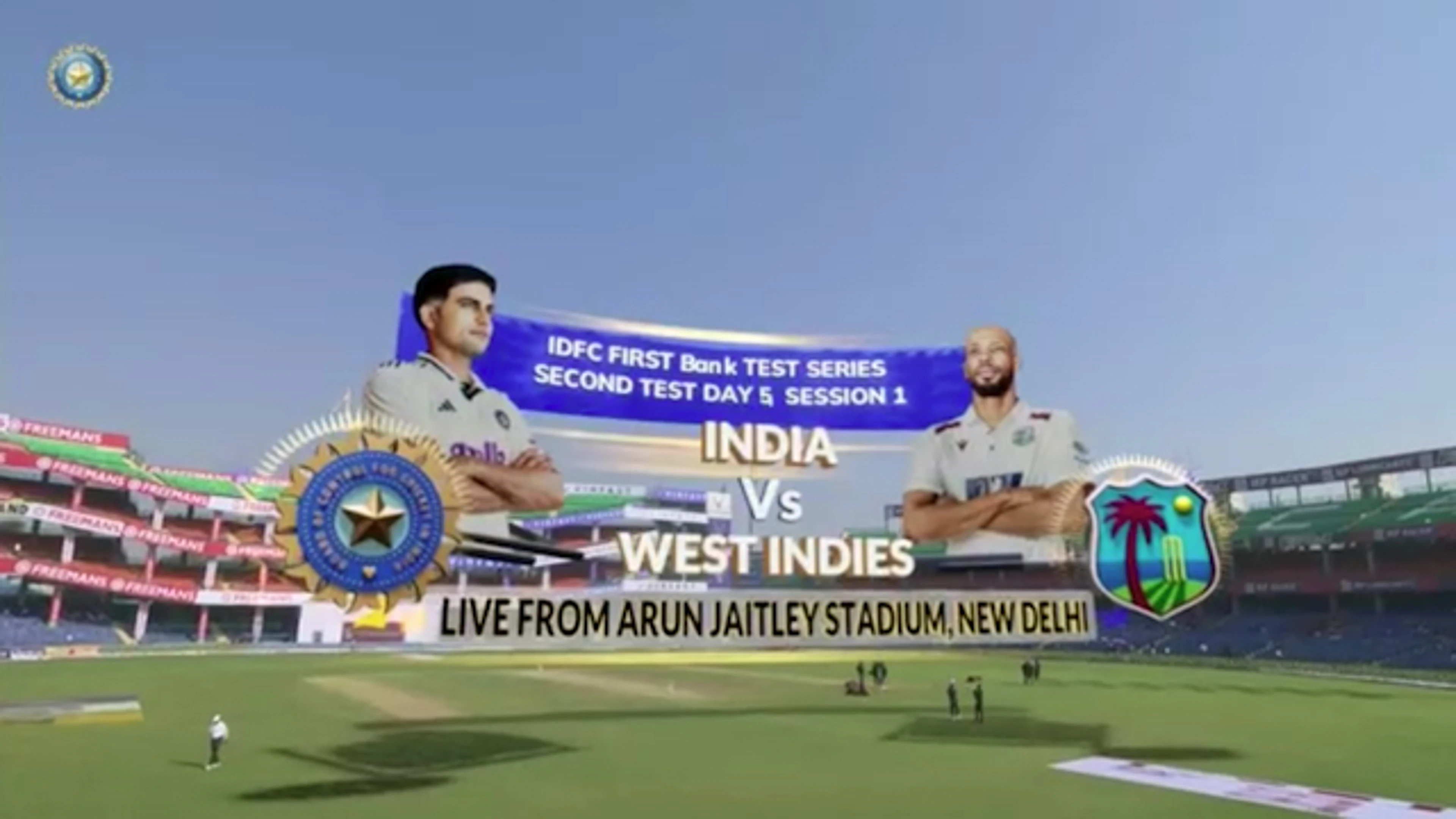 India v West Indies | Match Highlights | 2nd Test Day 5