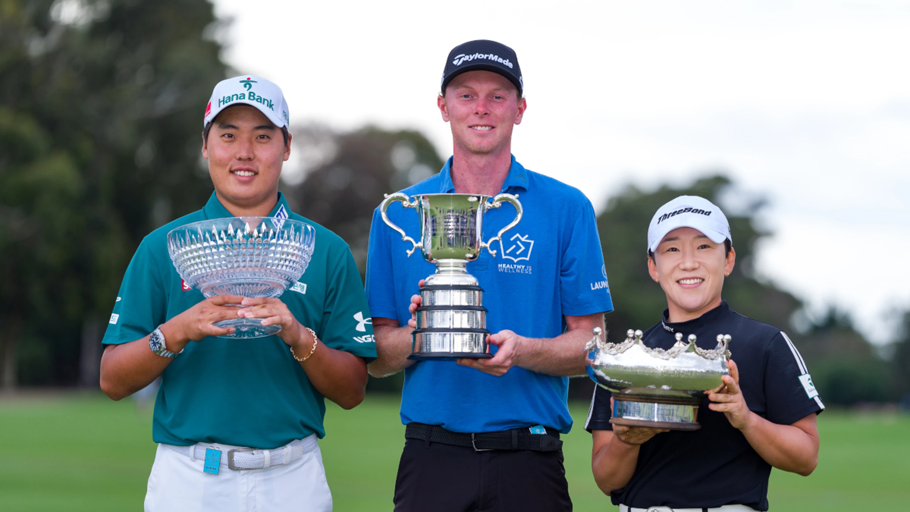 'Lethal Weapon' Johnston and Shin Ji-yai win Australian Open titles