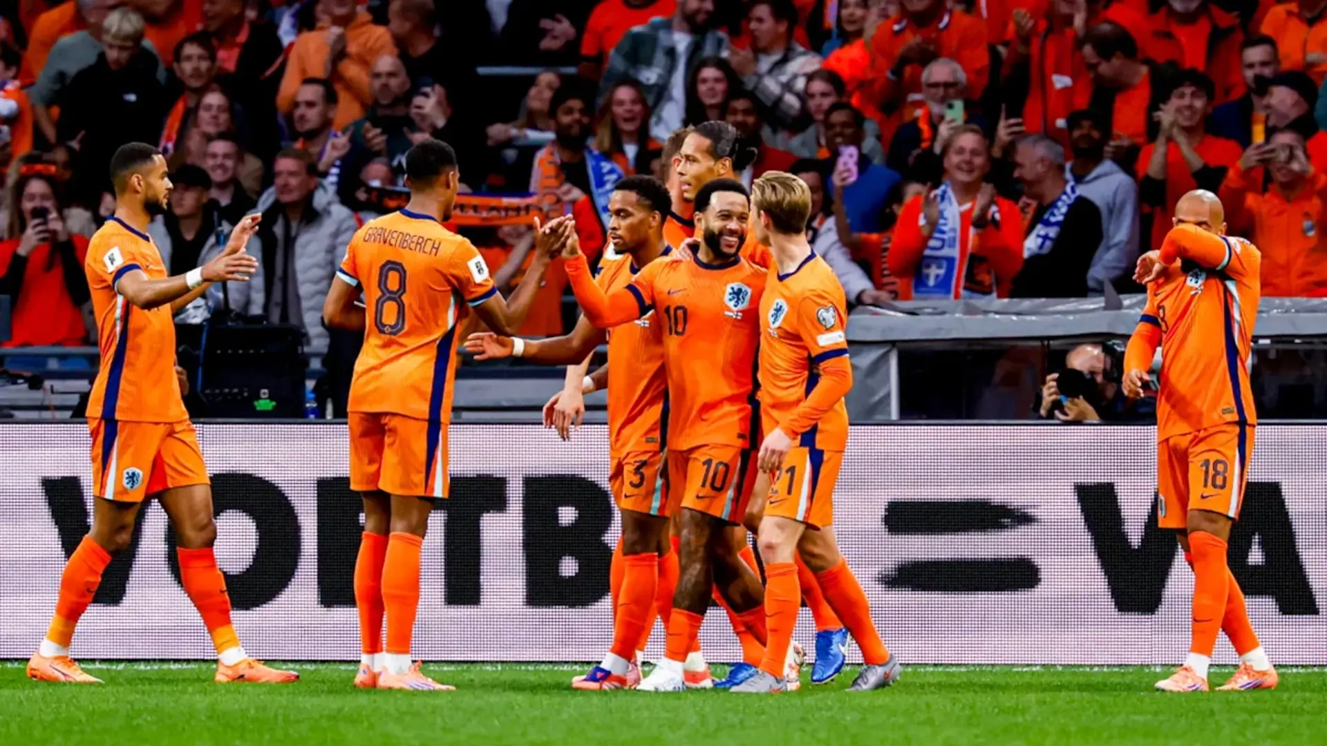 WORLD CUP IN SIGHT: Netherlands ease to victory over Finland to edge closer to qualification