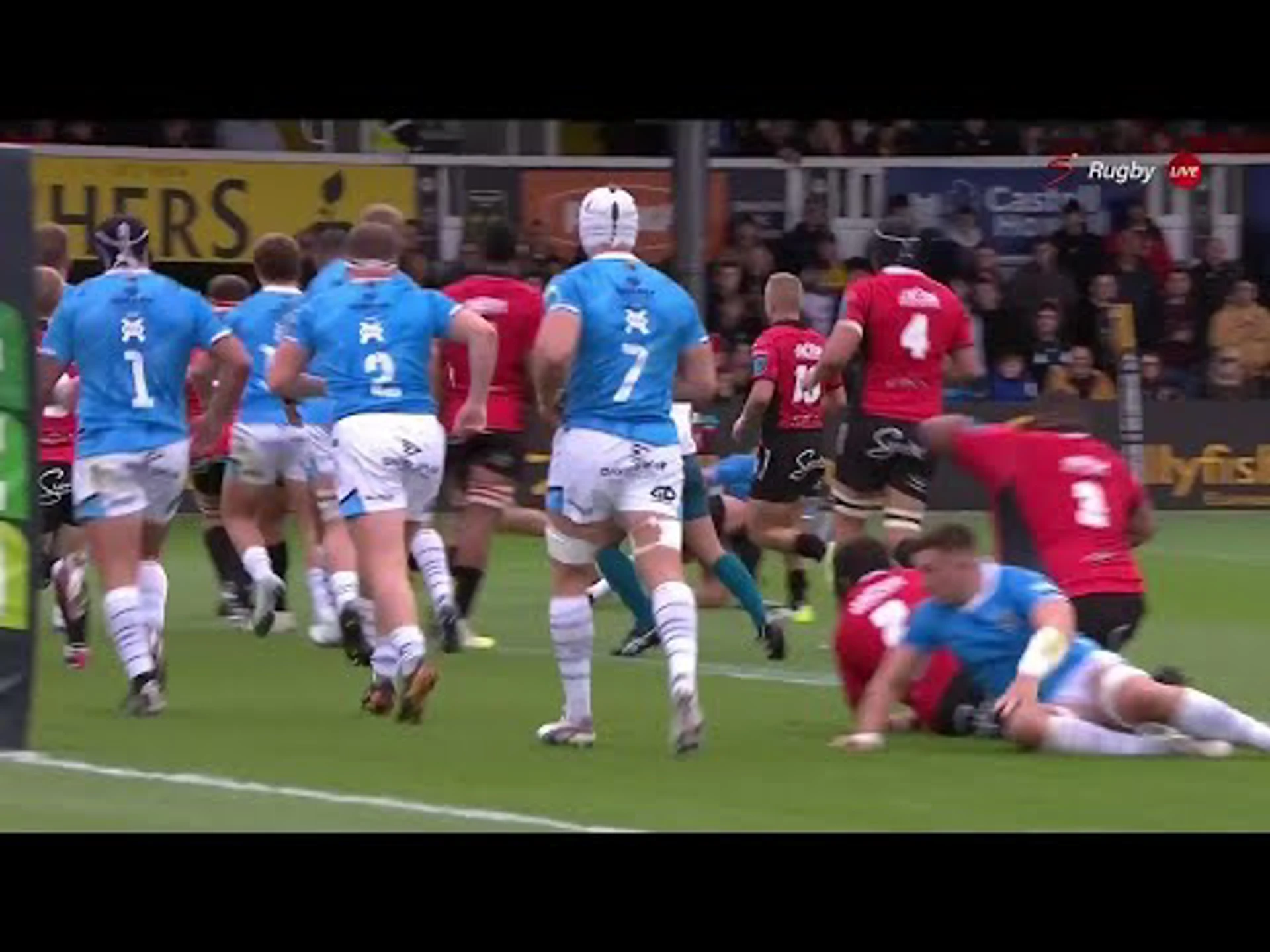 Quan Horn | 11ᵗʰ Minute Try v Dragons