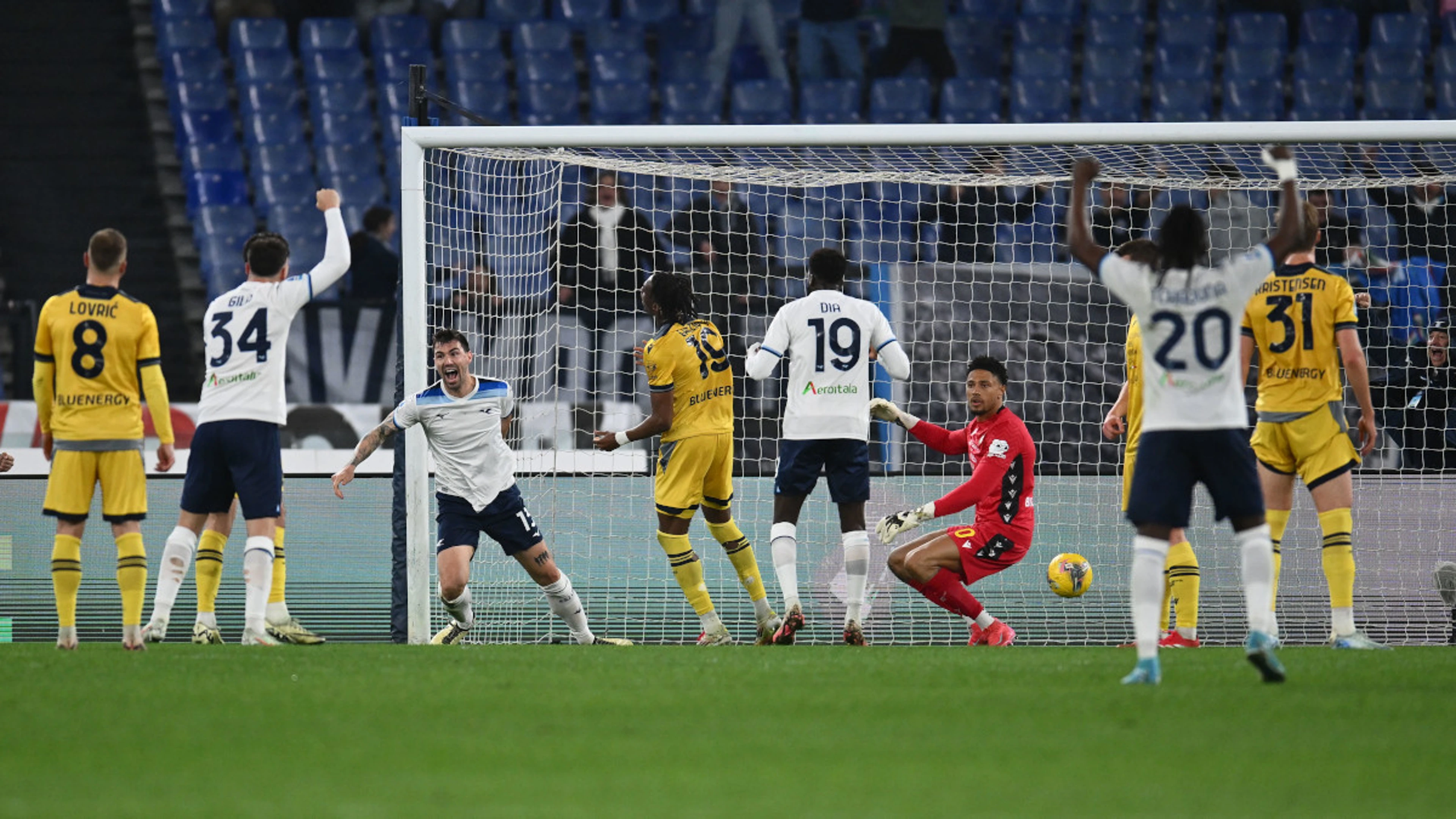 Lazio miss chance to move fourth in Serie A with Udinese draw