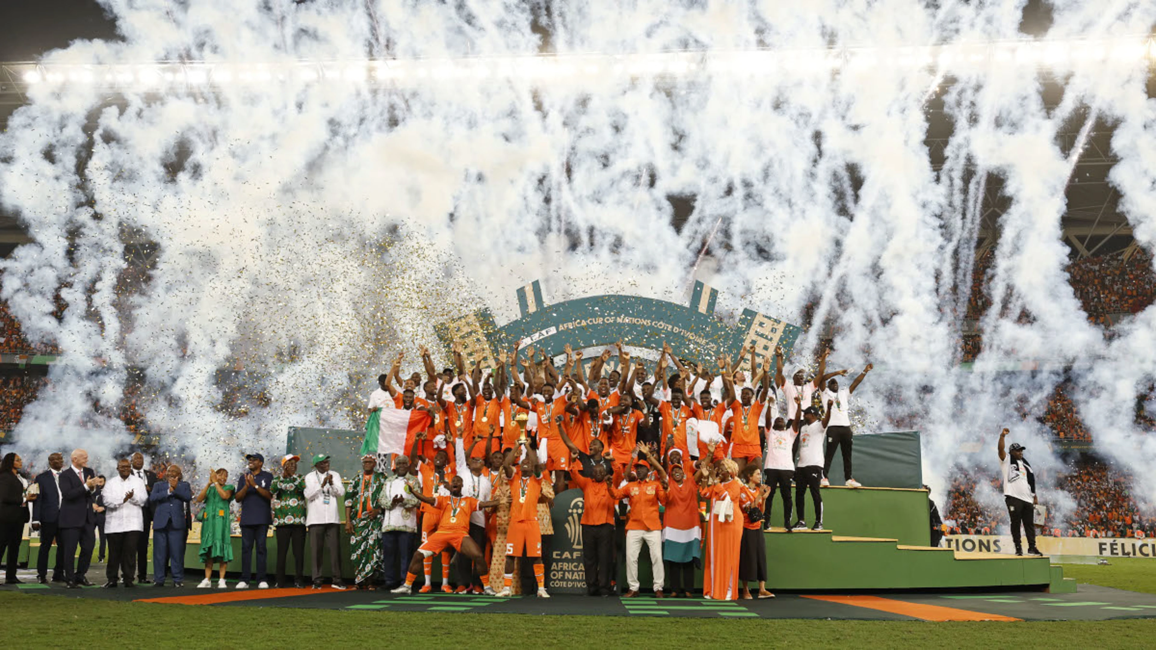 Brave faces in Lagos after Nigeria lose Africa Cup of Nations final