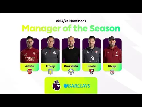 Manager of the Season NOMINEES! | Premier League