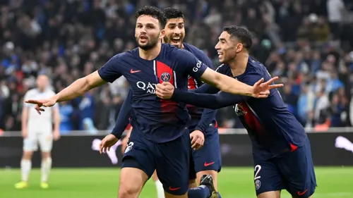 Vitinha and Ramos strikes secure win for PSG at Marseille