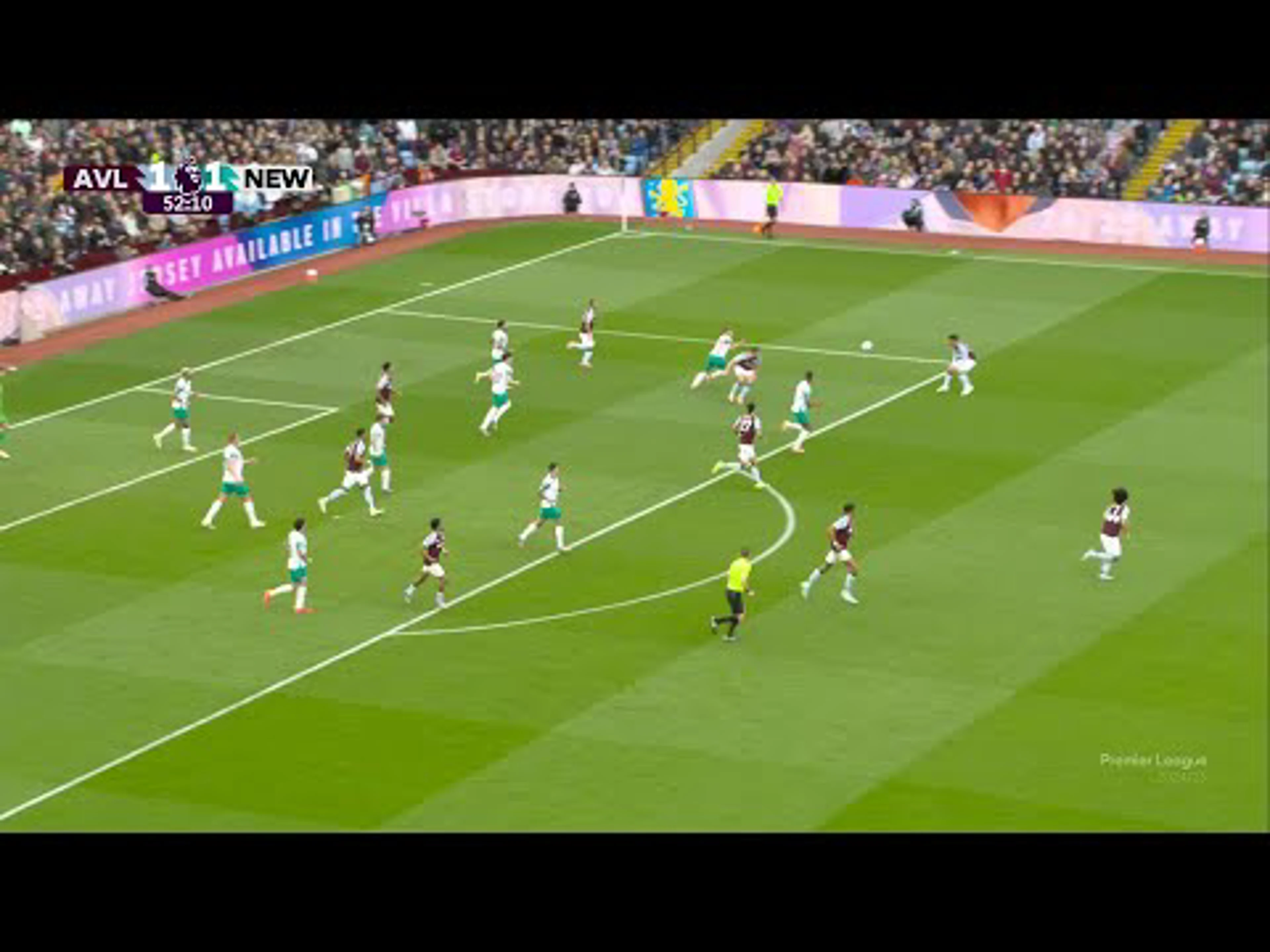 Sandro Tonali | 53ʳᵈ Minute Spectacular Defensive Act v Aston Villa