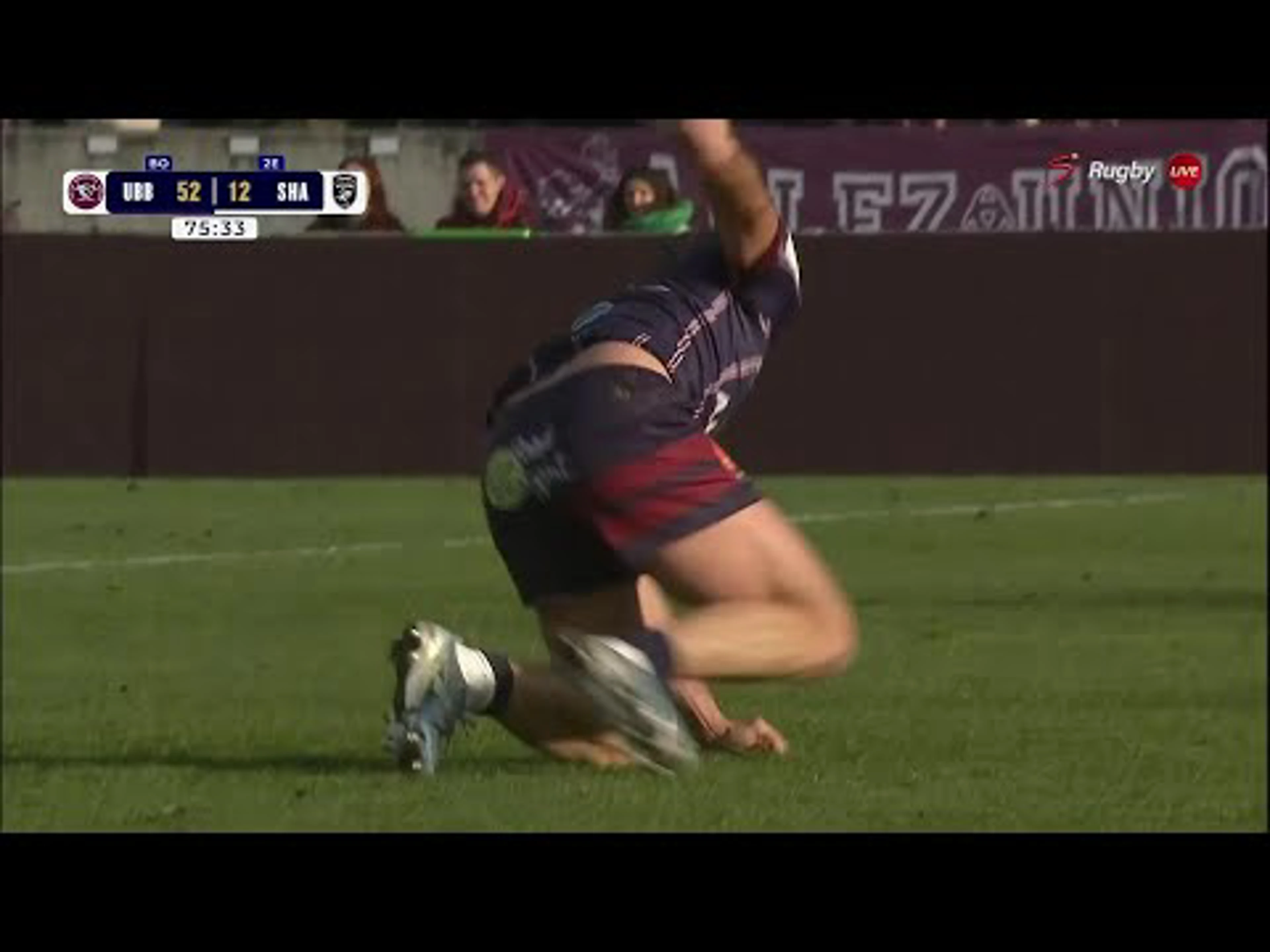 Damian Penaud scores six tries against the Sharks