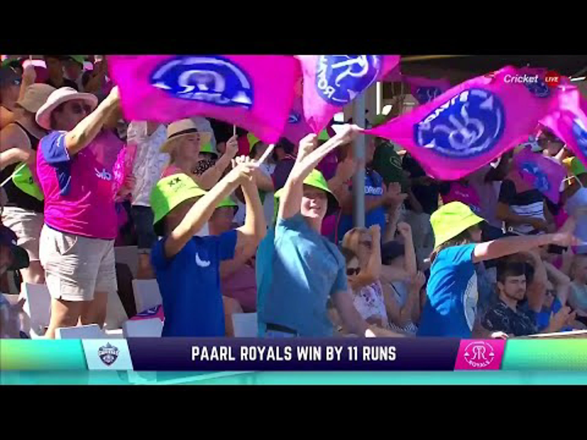 Paarl Royals v Pretoria Capitals | Betway SA20 | Short Highlights