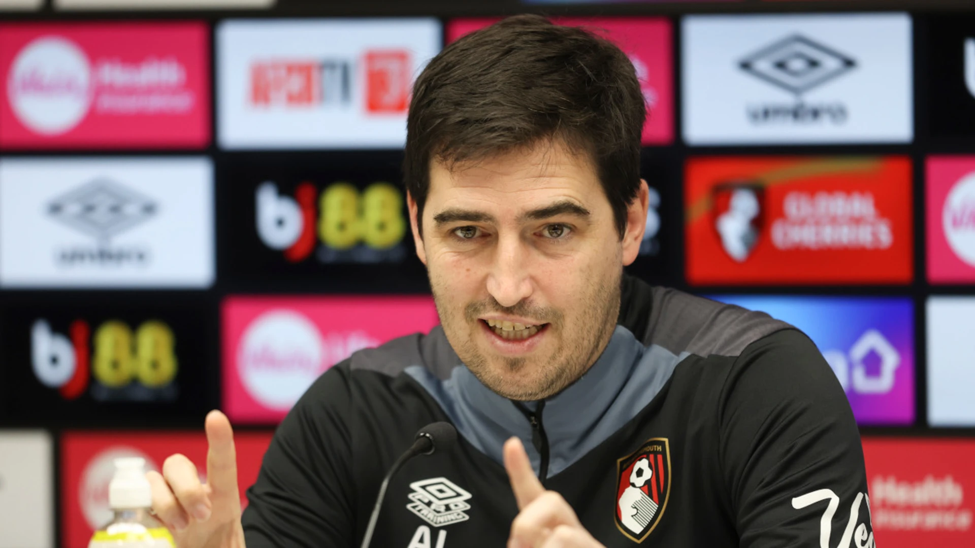 Iraola calls for greater 'efficiency' from high-flyers Bournemouth