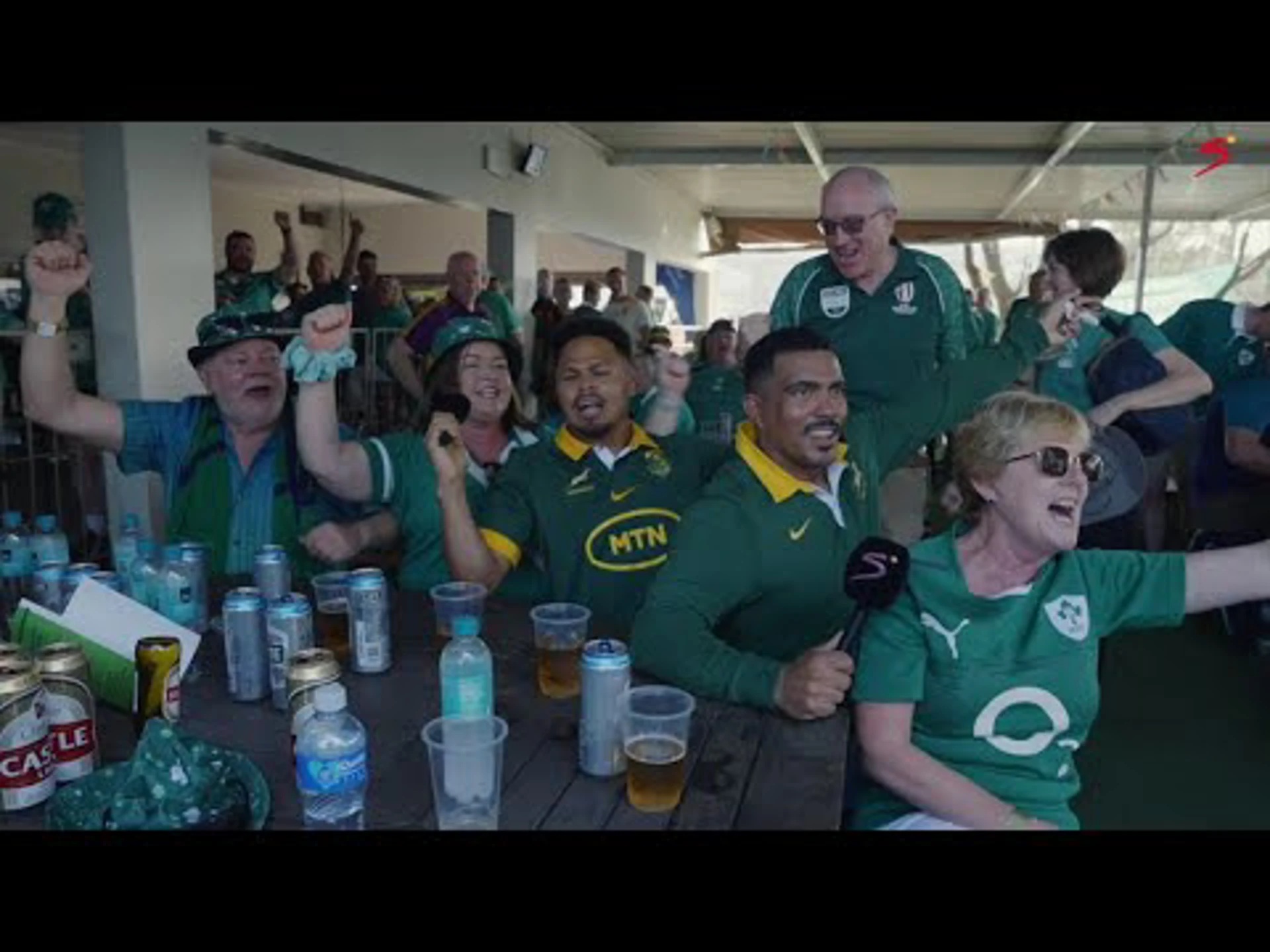 🥳 FAN FRENZY 🥳 | The Irish Take Over The Streets of Durban with @behindtheruck 🇿🇦🏉🇮🇪