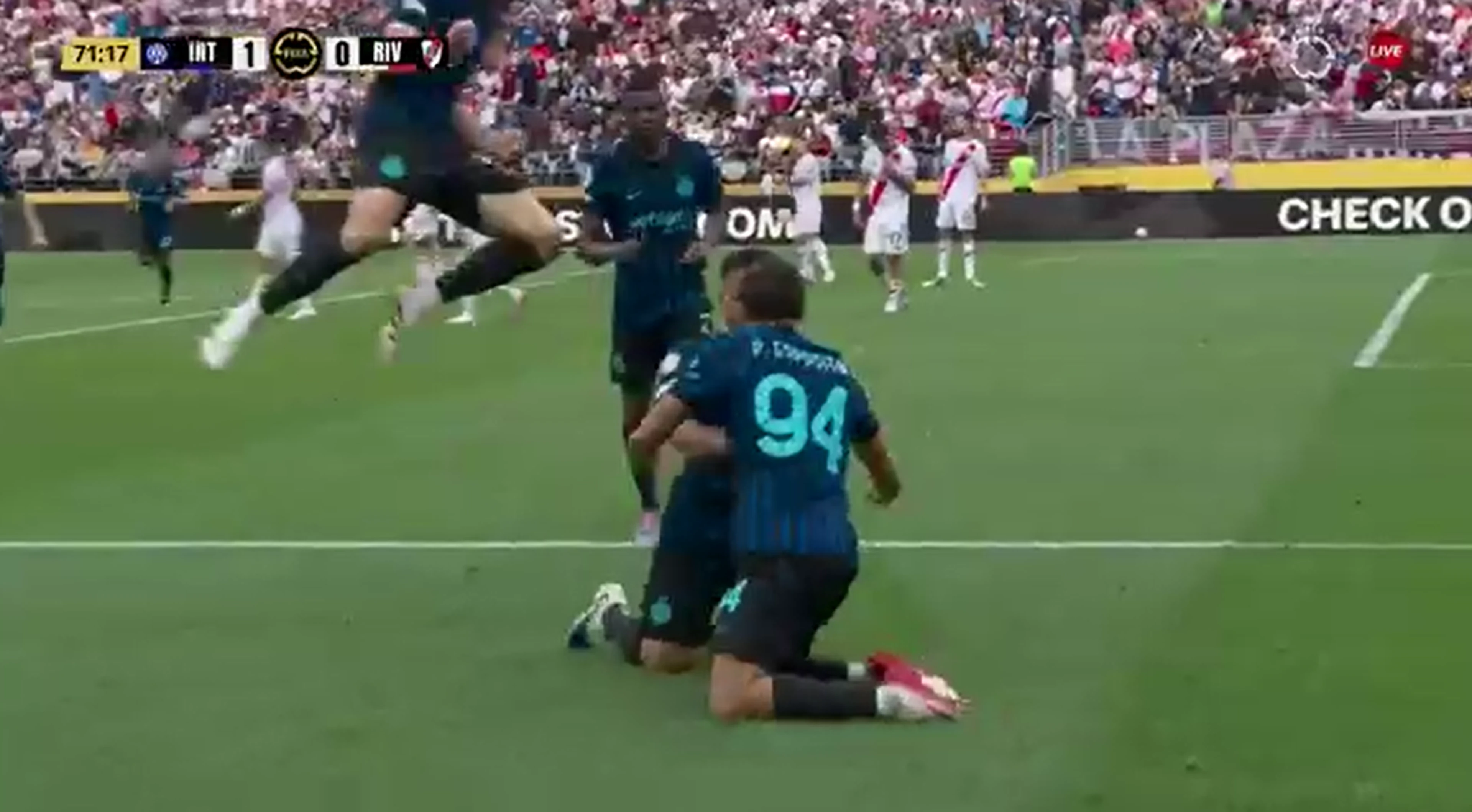 Francesco Pio Esposito Goal | Inter v River Plate | FIFA Club World Cup 2025