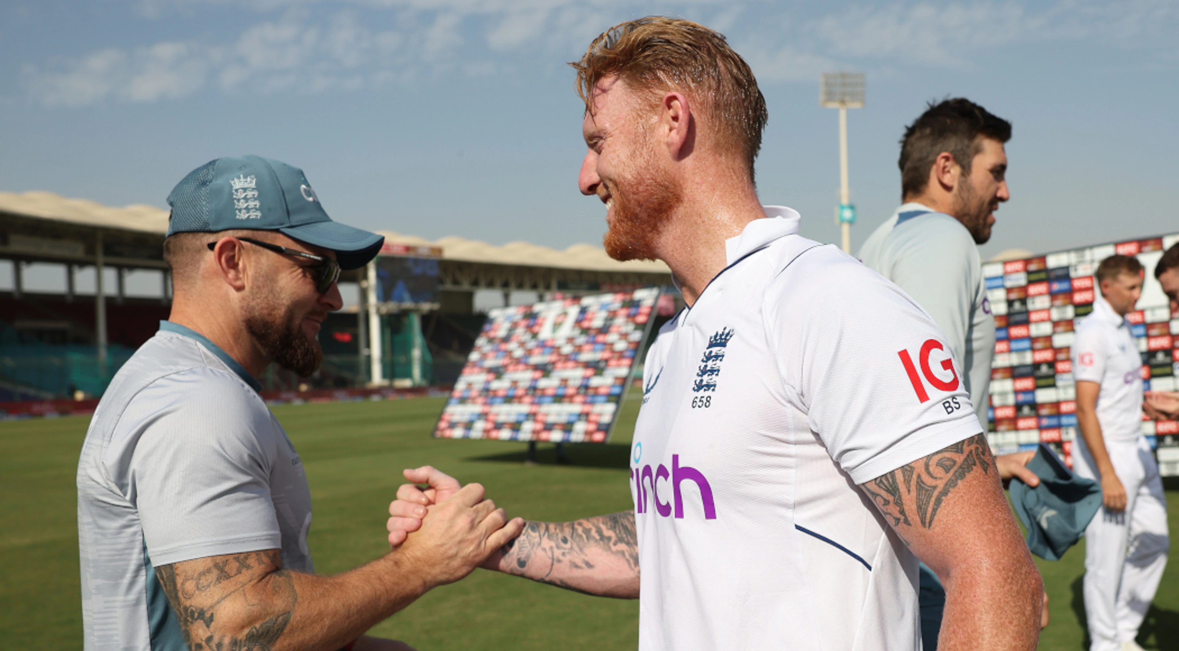 Removing fear of failure has helped England, says McCullum