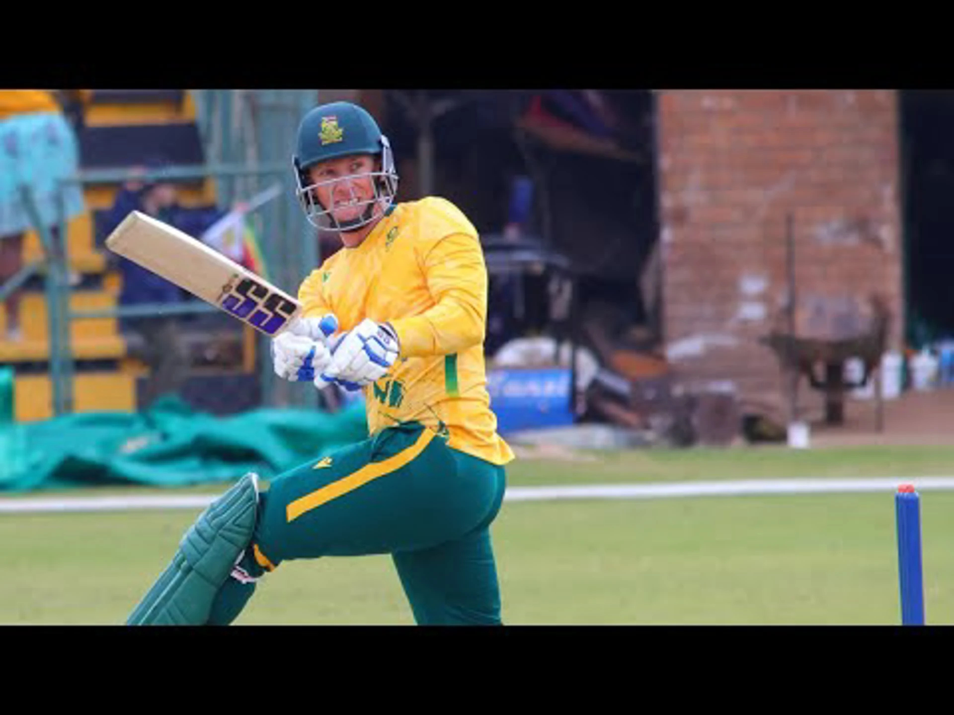 Rassie van der Dussen 52* Runs | Zimbabwe v South Africa | 4th T20 Tri-Series