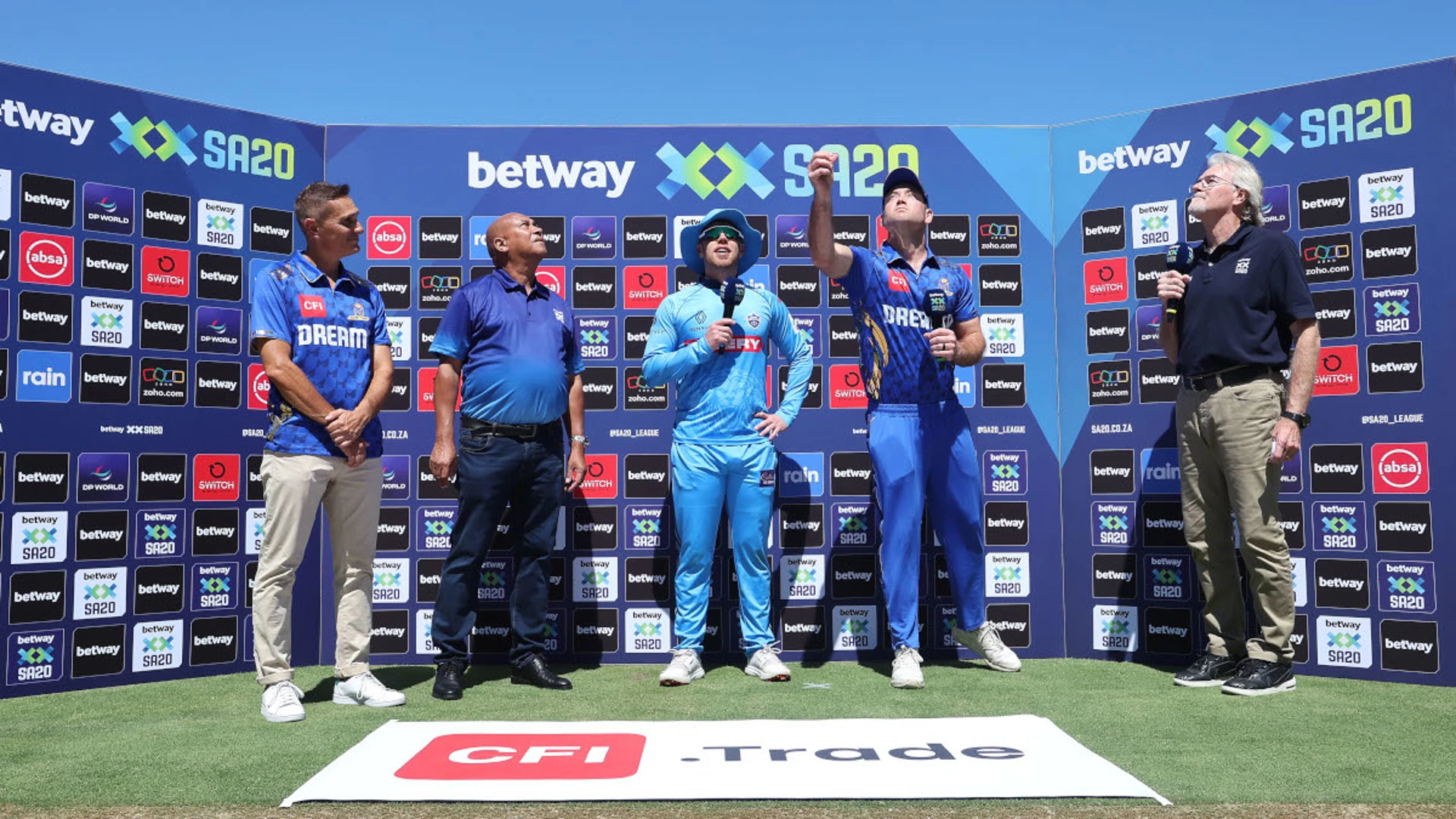 MI Cape Town win toss and bat against Capitals