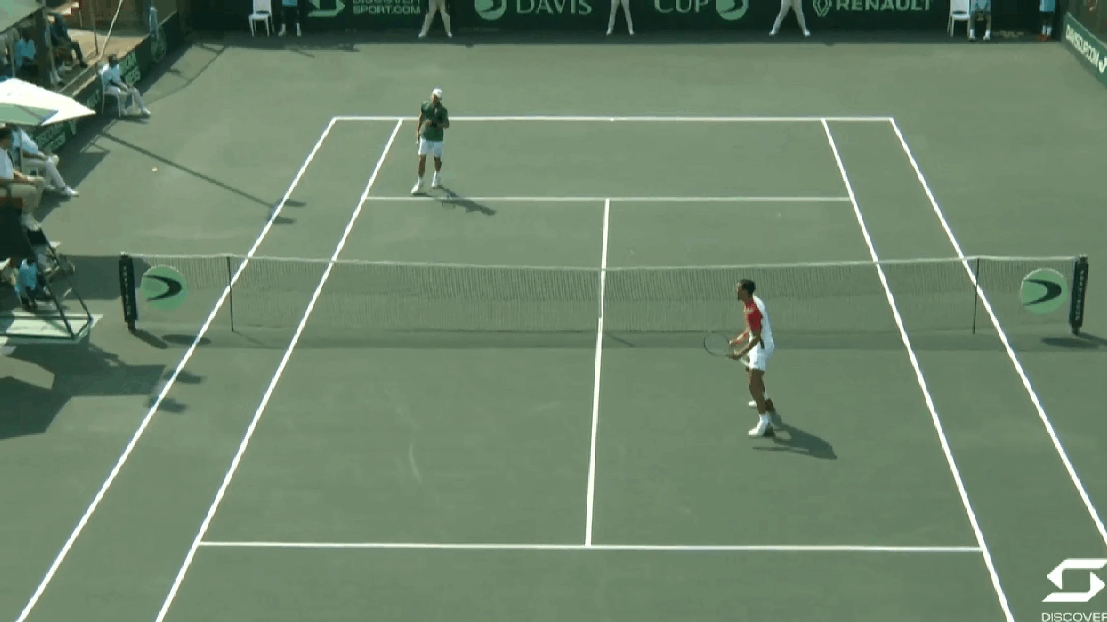 South Africa v Morocco | Match 1 | Day 1 Highlights | Davis Cup