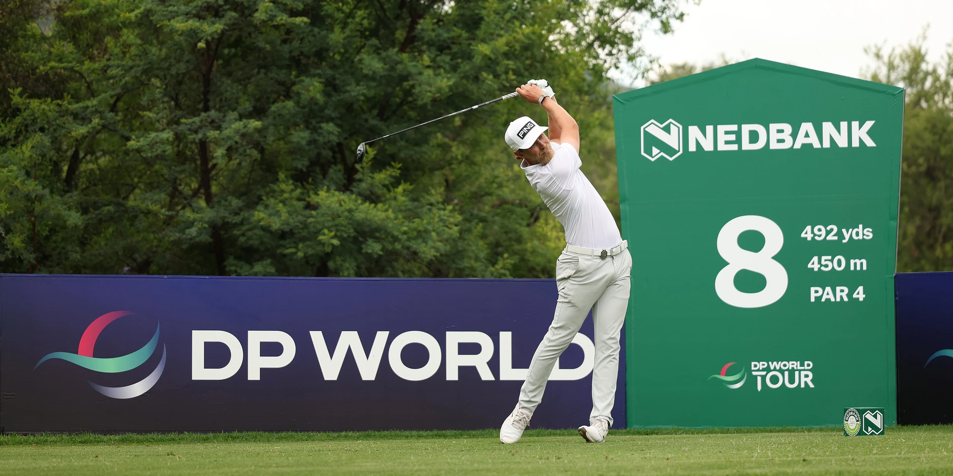 ON THE CHARGE: Norwegian rises with 63 to lead NGC on debut