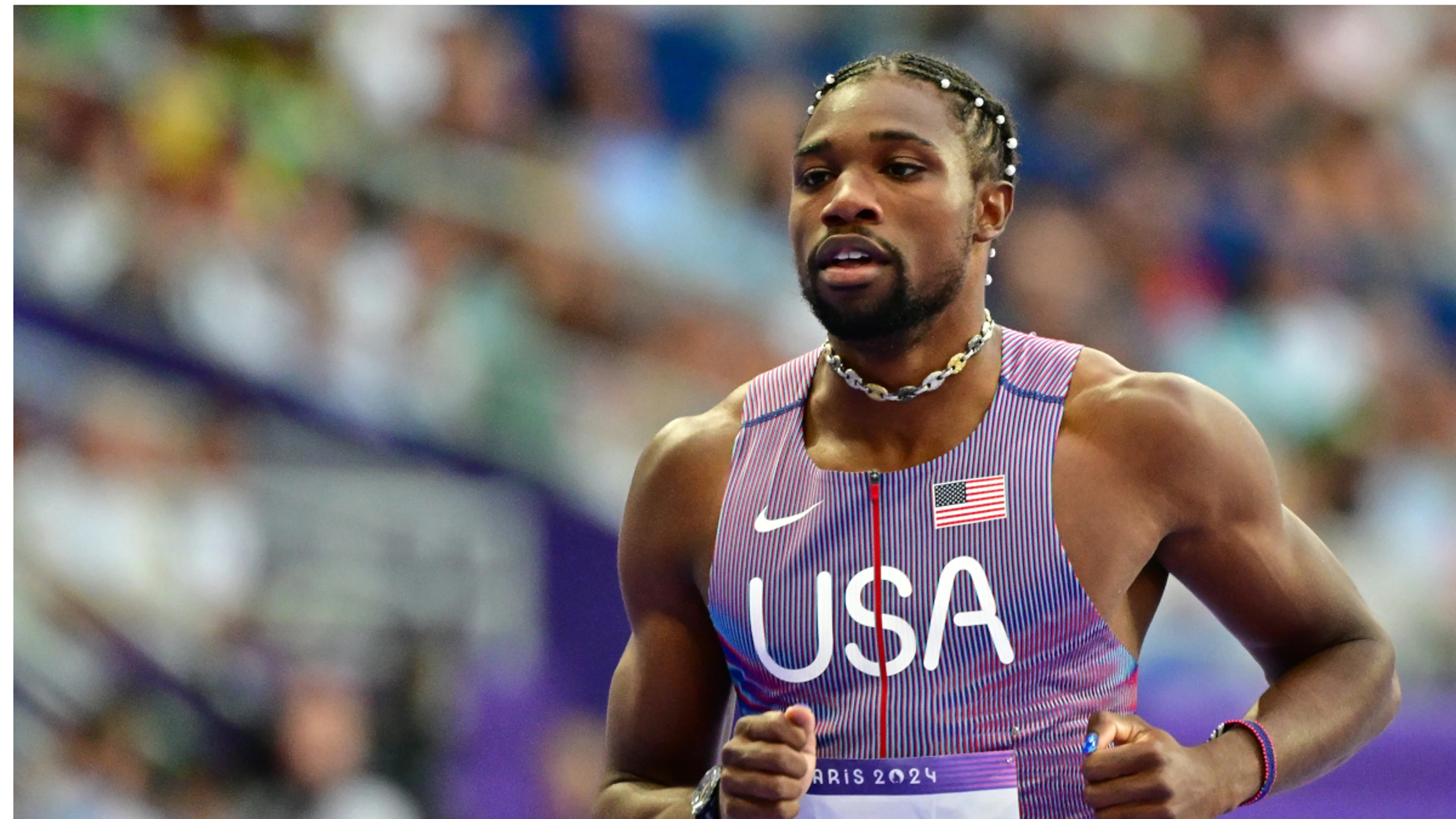 Olympic swimmers plunge into Seine, Lyles eyes sprint double