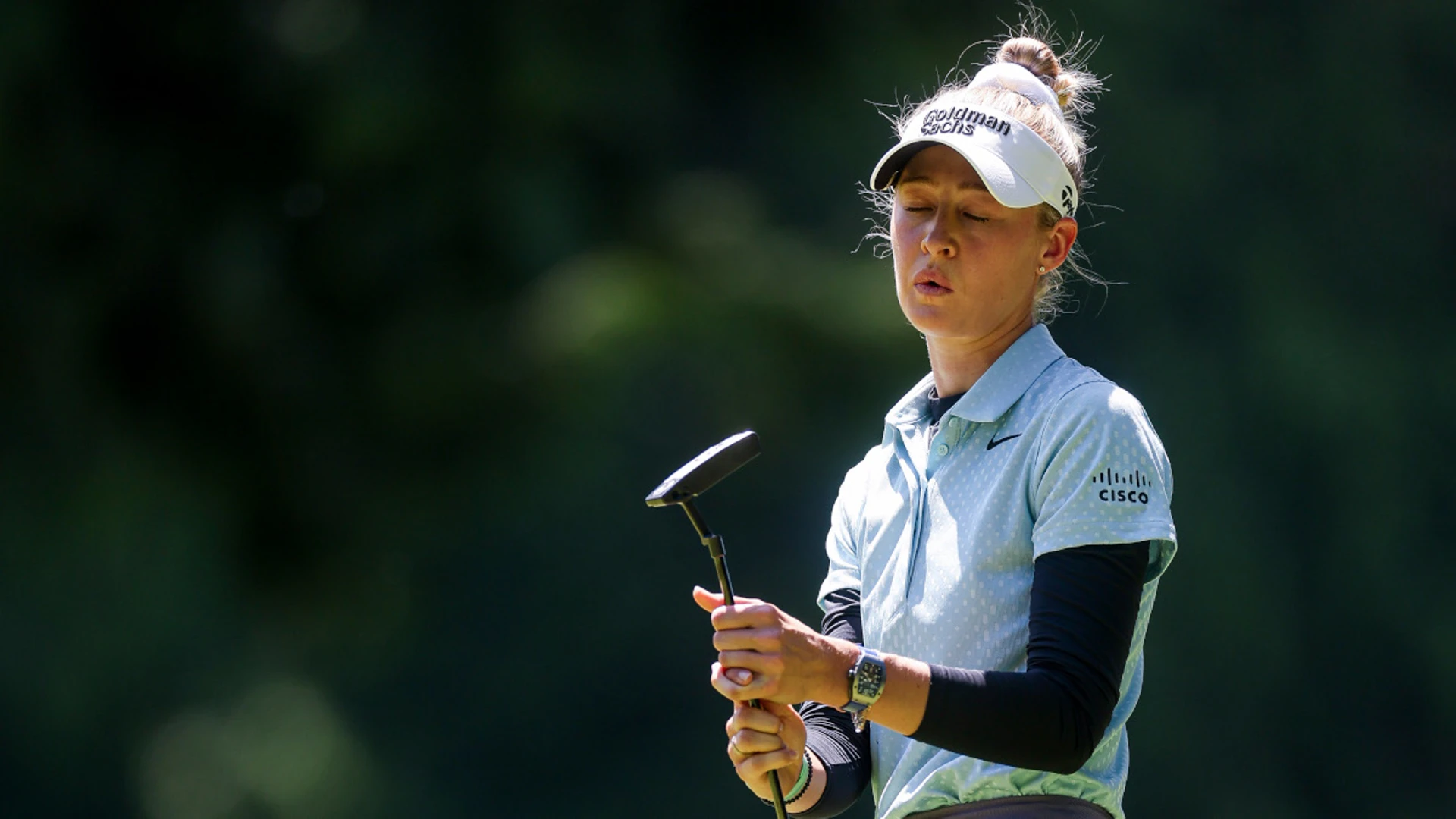 Nelly Korda out of England event after dog bite