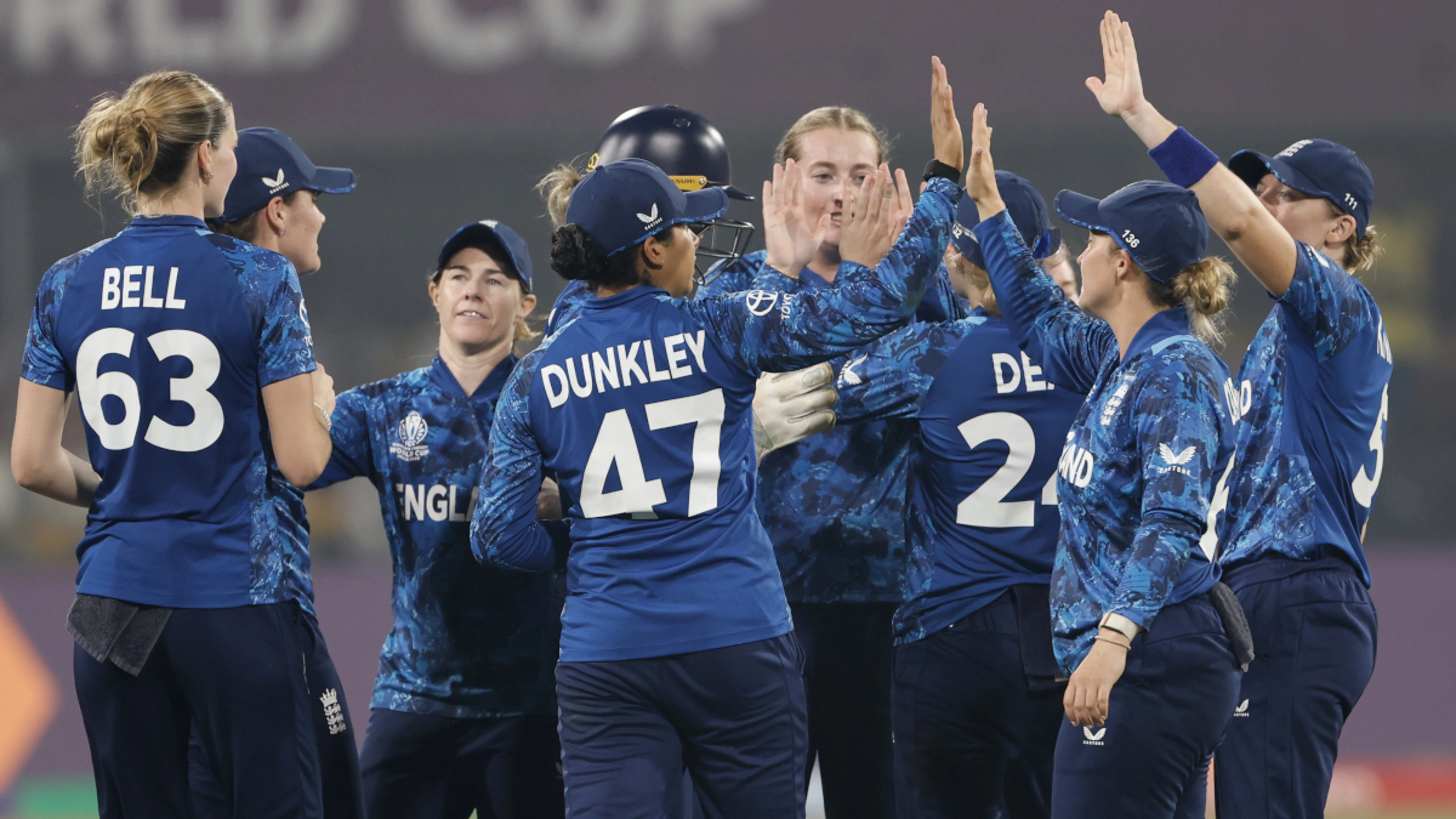 England hold their nerve to clinch semifinal berth after Indian collapse