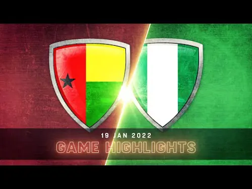 AFCON 2021 | Group D | Guinea-Bissau v Nigeria | Highlights
