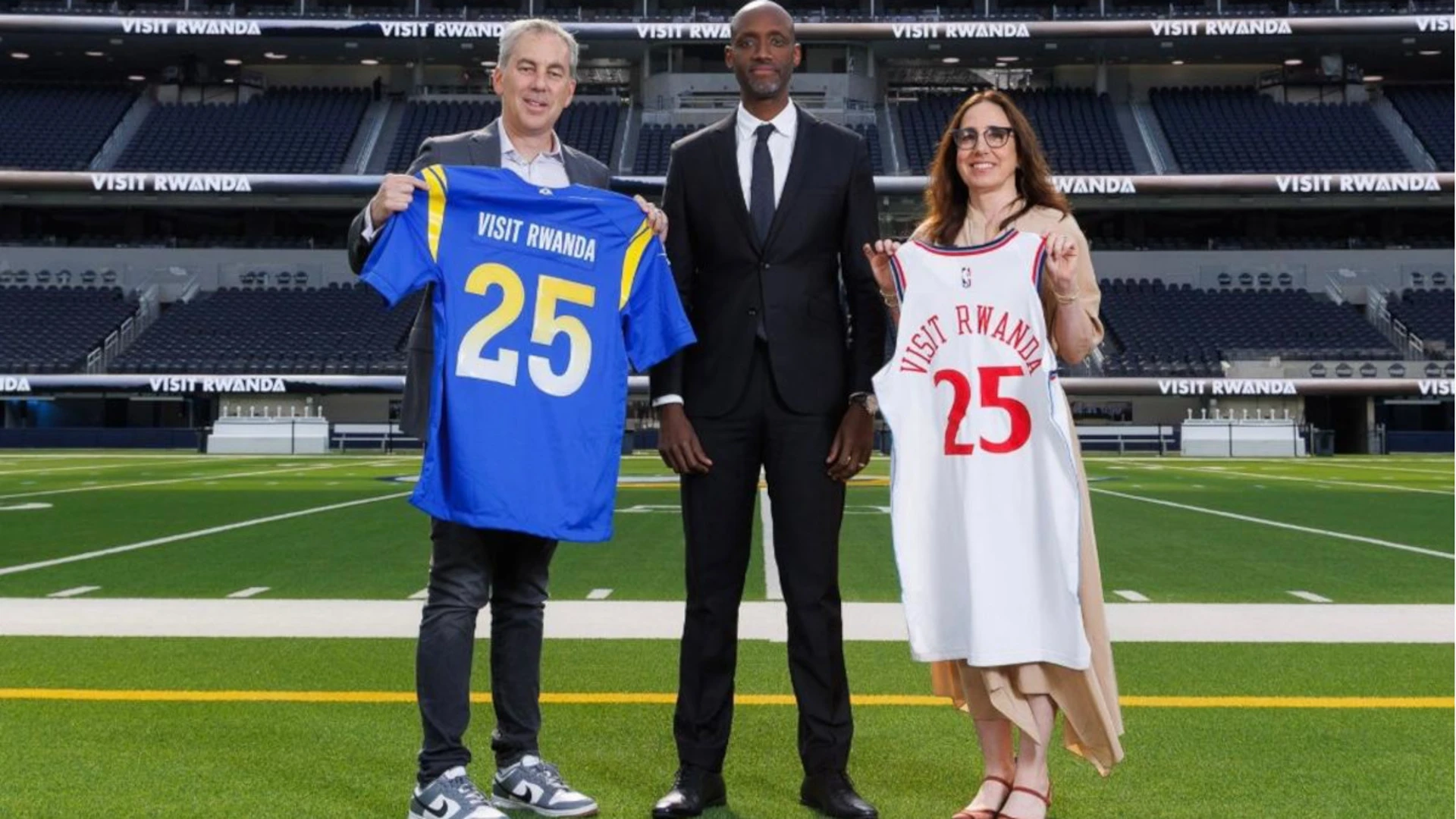 Rwanda signs deal with NFL and NBA teams