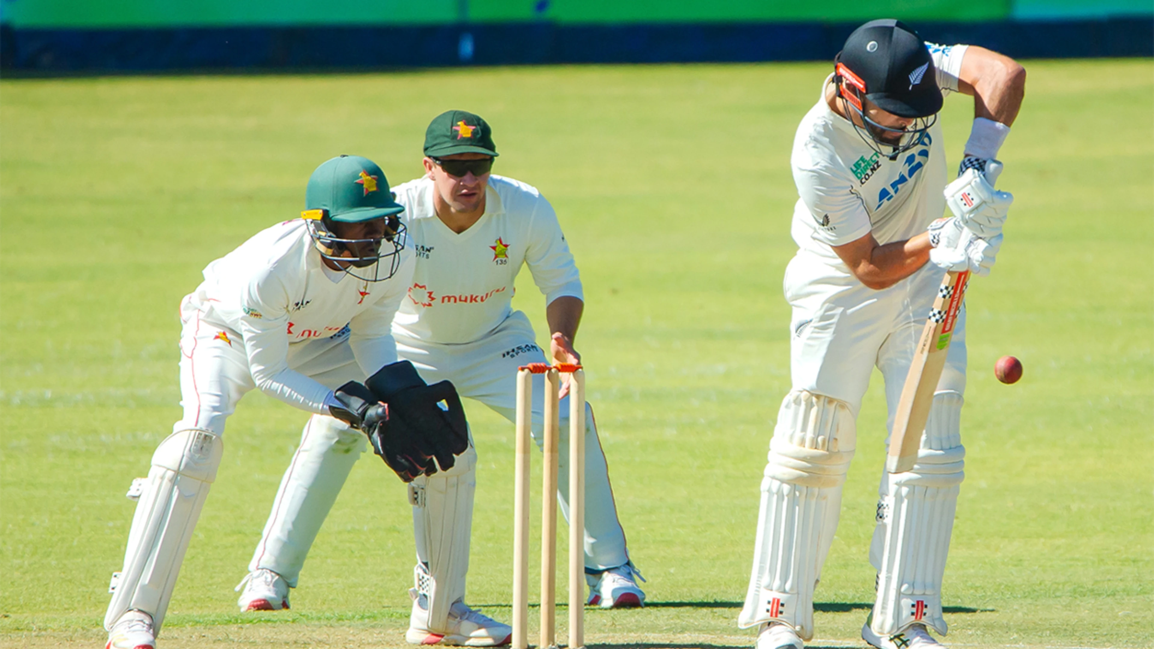 DAY 2: New Zealand take handy lead over Zimbabwe in first test