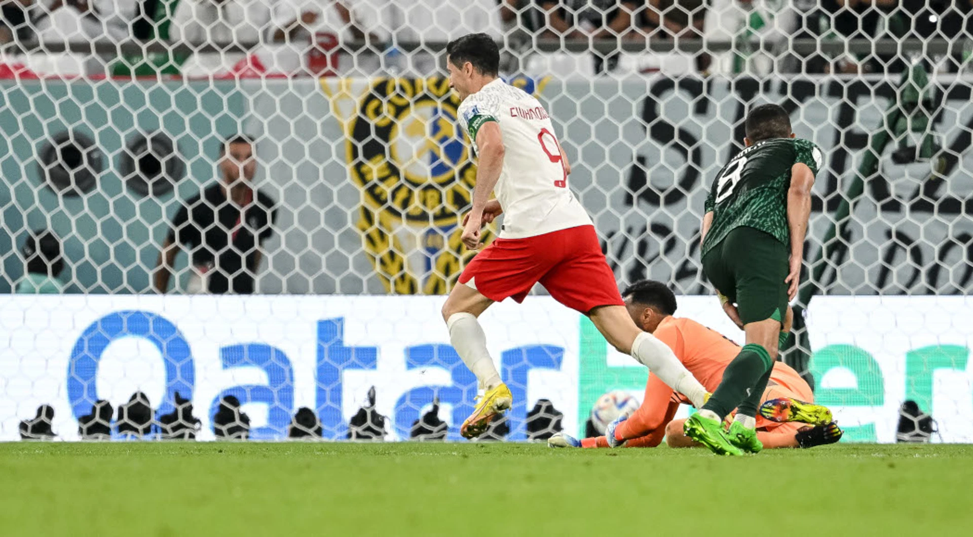 Lewandowski finally gets first World Cup goal