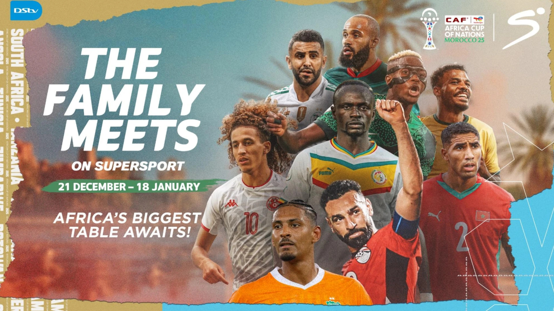 CAF AFCON 2025: SuperSport secures rights to bring viewers best-ever CAF AFCON 2025