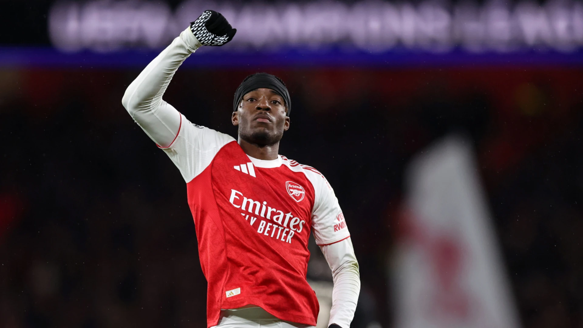 Madueke enjoys 'perfect night' after scoring his first Arsenal goal against Bayern