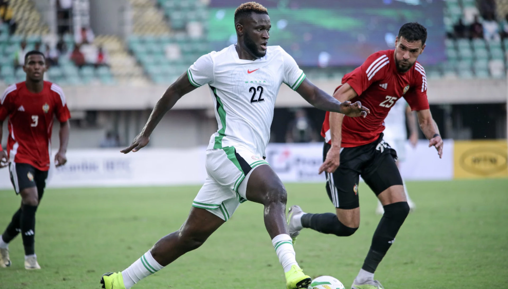 Late Dele-Bashiru strike sinks Libya