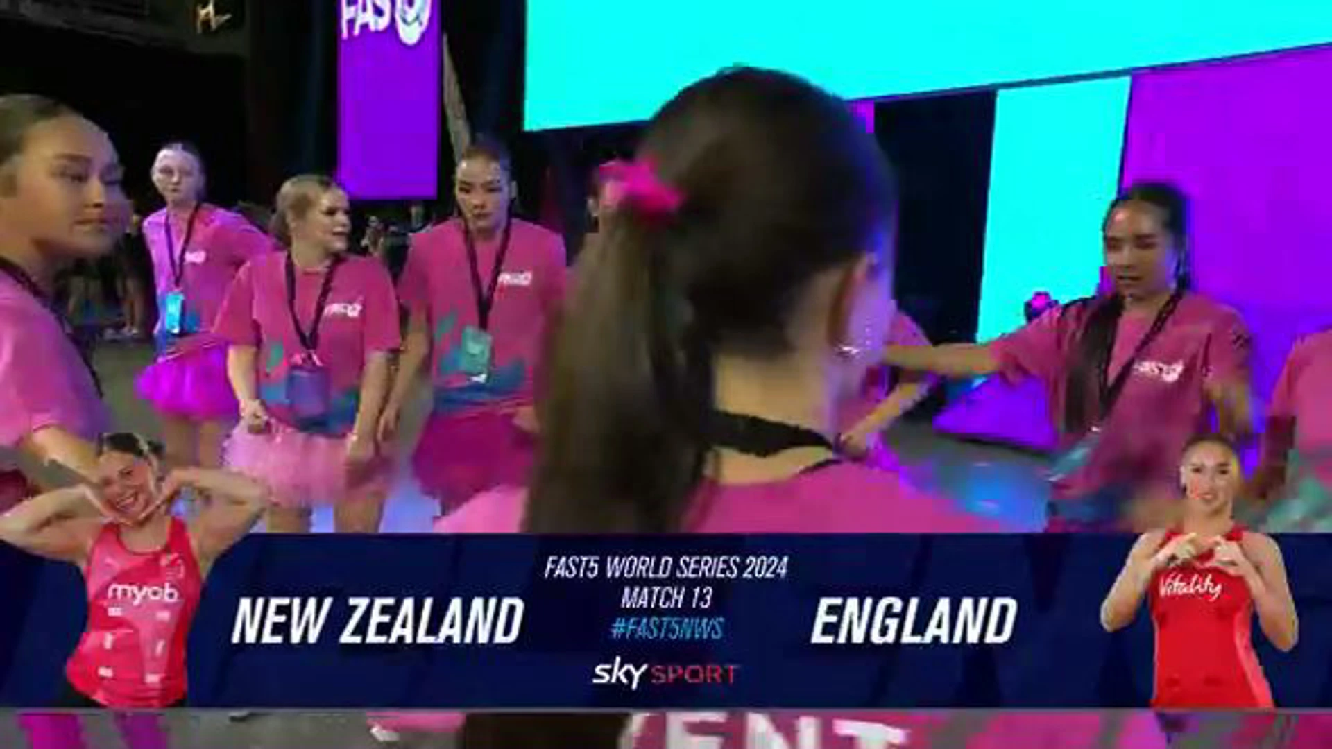 New Zealand v England | Match Highlights | Fast5 World Netball Series