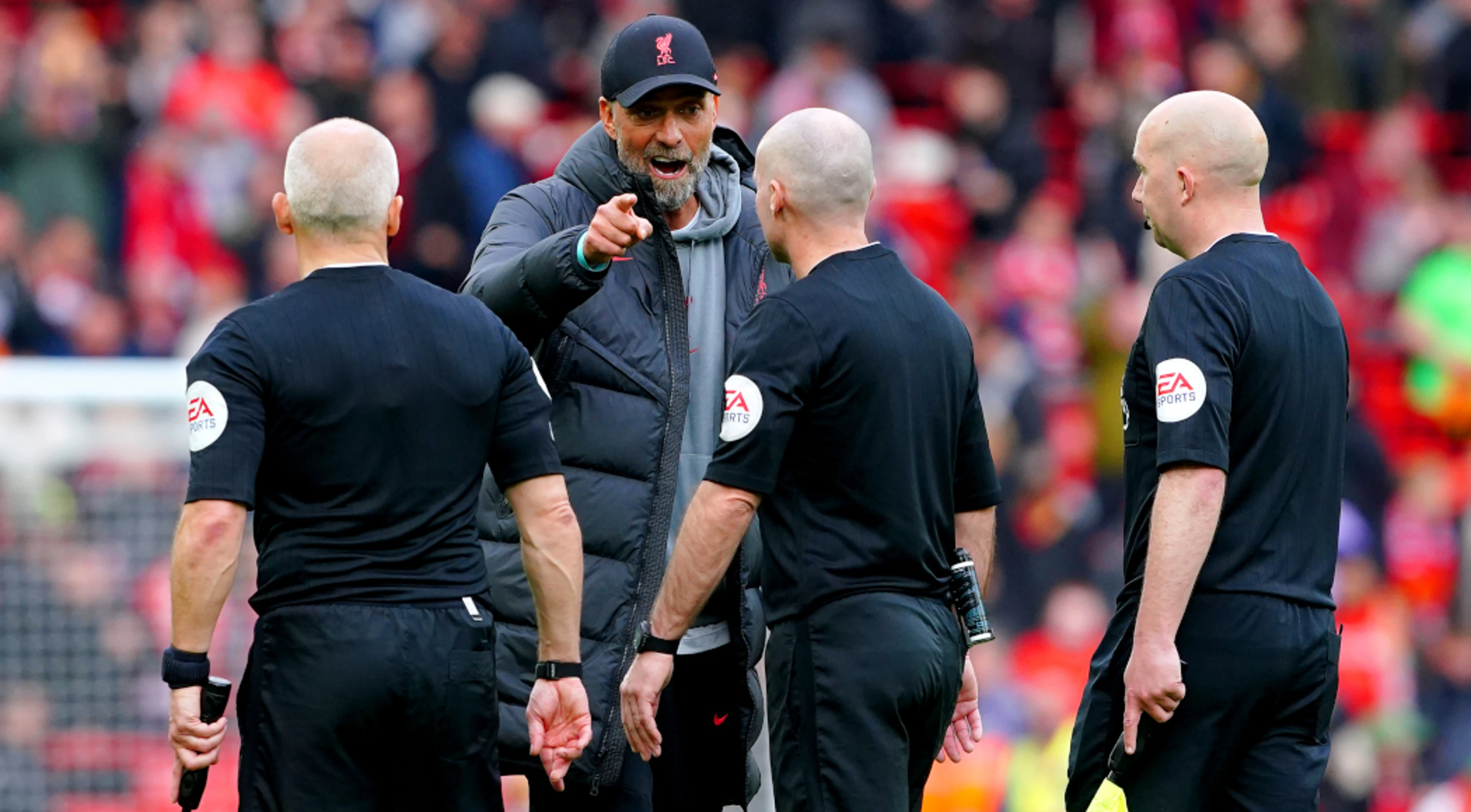 Klopp says referee row down to 'emotion and anger'