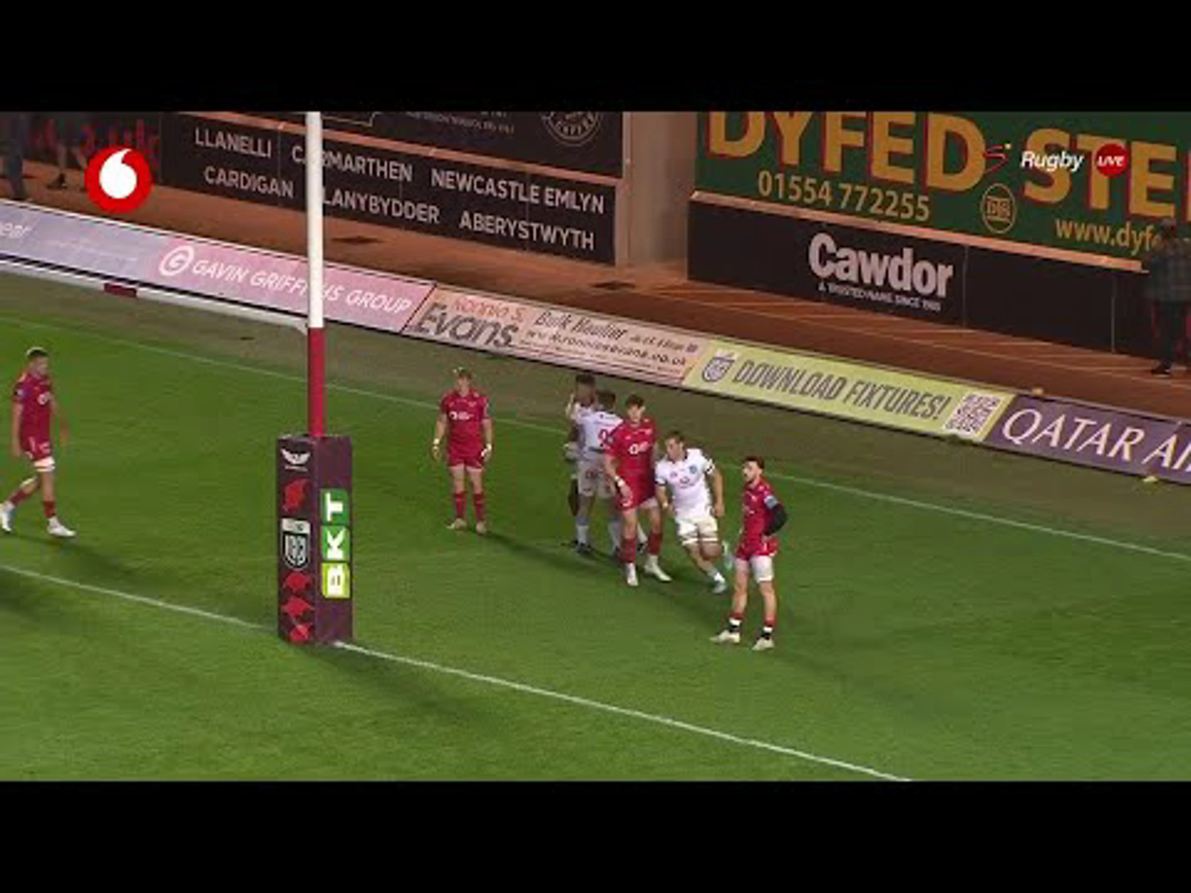 Canan Moodie | 2ⁿᵈ Minute Try v Scarlets