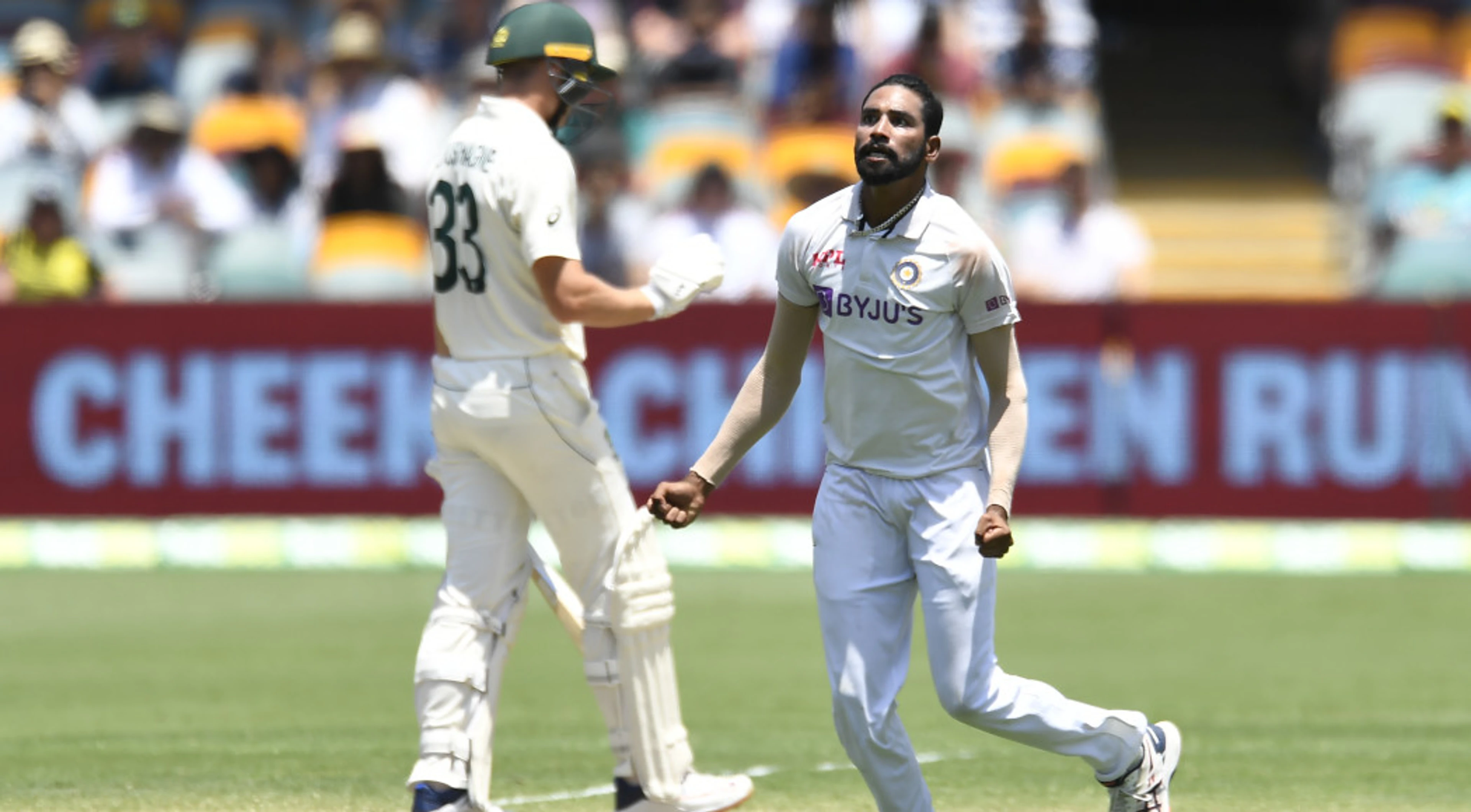 Siraj visits father's grave after fulfilling test dream