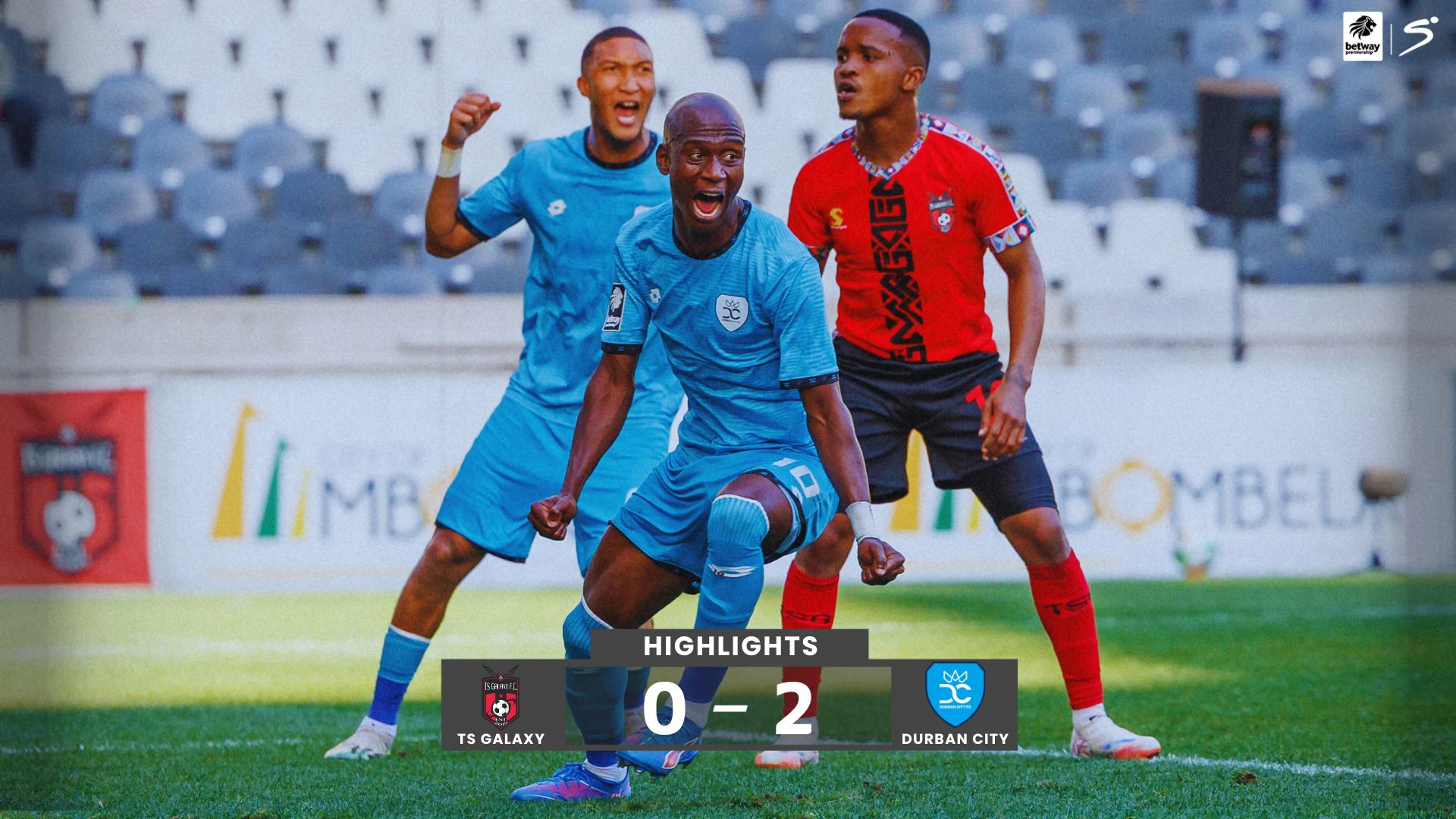 Durban City claim maximum points in Betway Prem debut