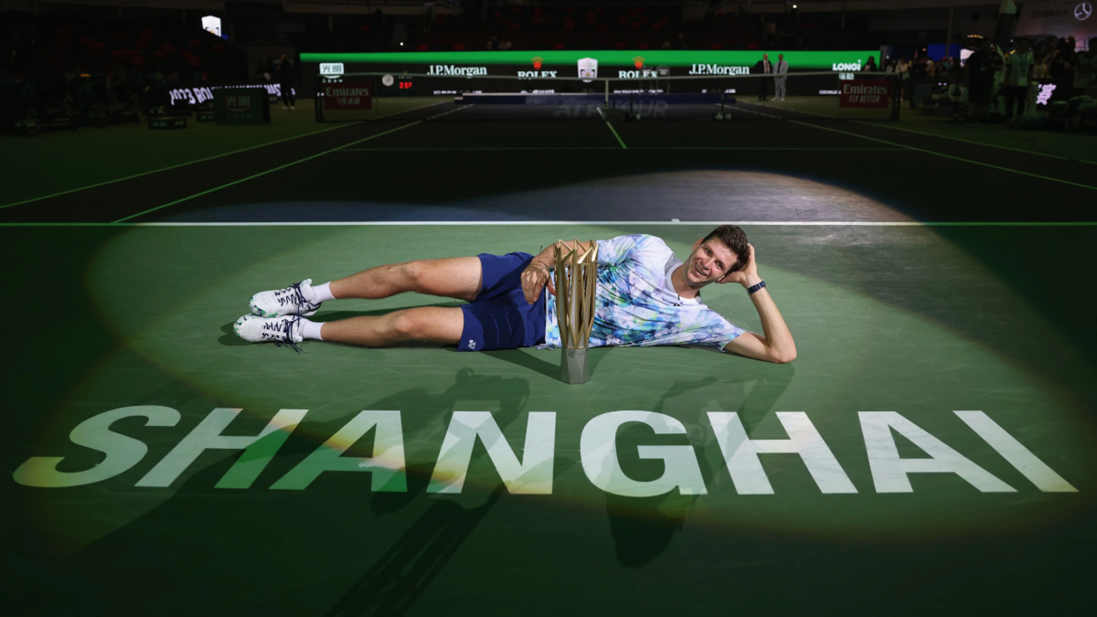 Hurkacz beats Rublev to win Shanghai Masters in thriller