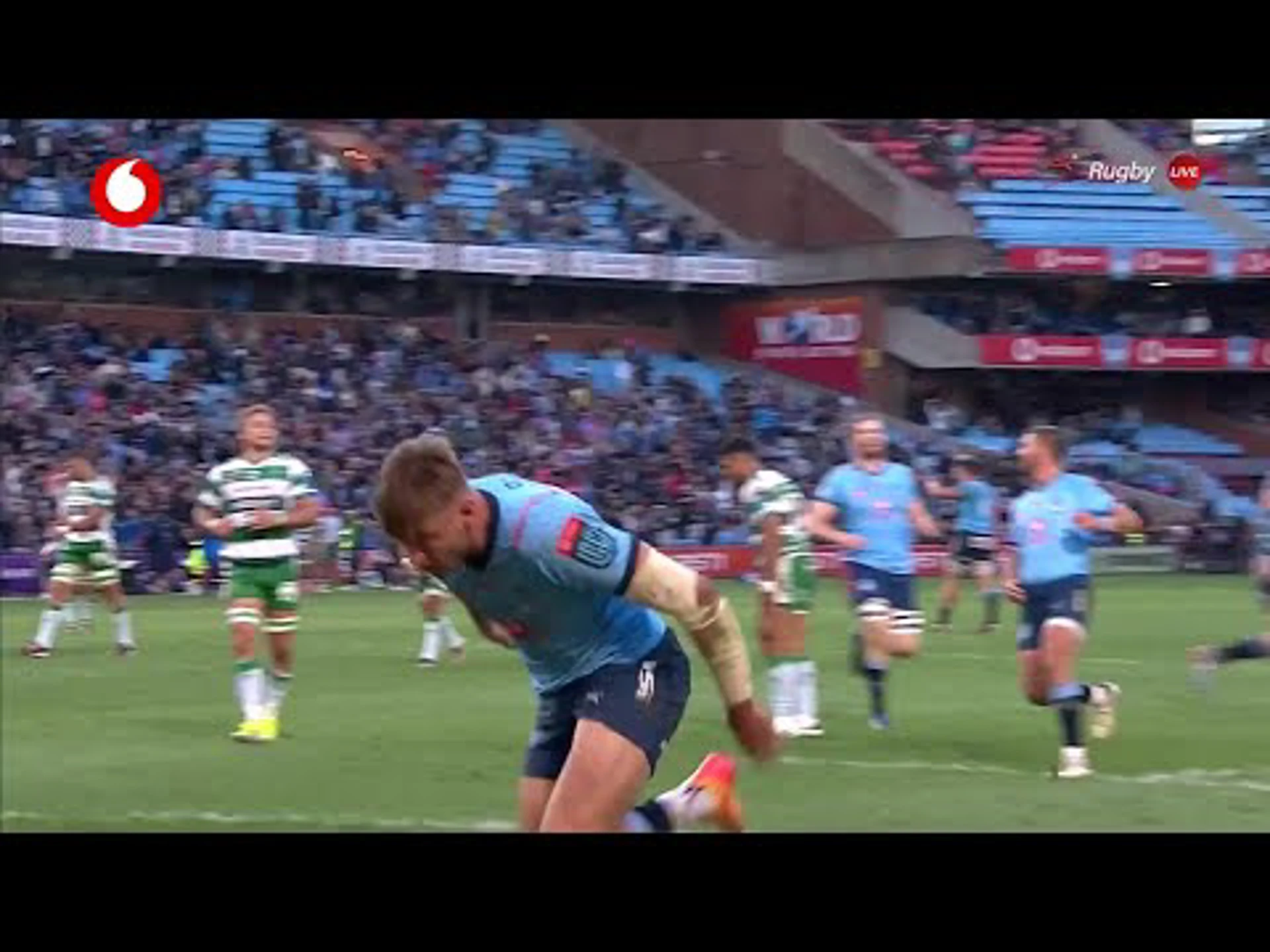 David Kriel | 62ⁿᵈ Minute Try v Benetton Rugby