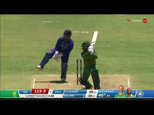 South Africa v India | 1st ODI | Temba Bavuma 110