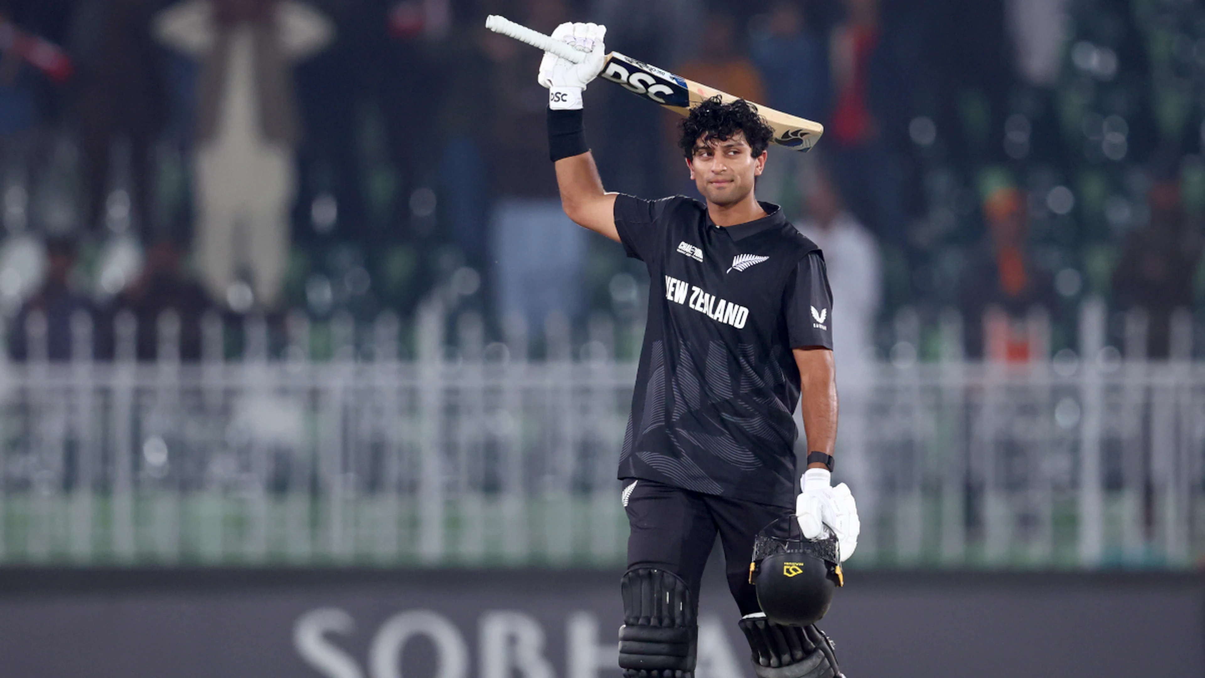 Ravindra, Bracewell star as New Zealand make Champions Trophy semis