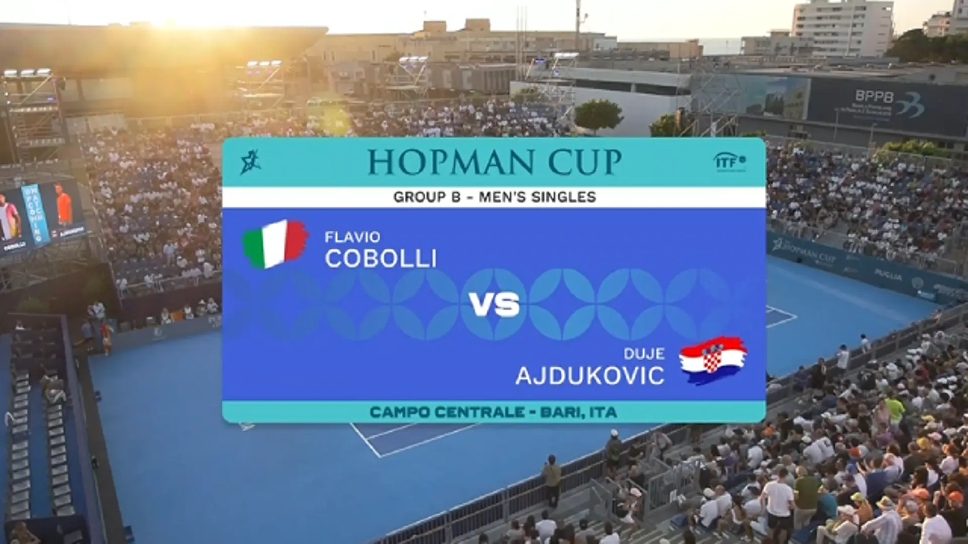 Flavio Cobolli v Duje Ajdukovic | Men's Singles | Match Highlights | Hopman Cup