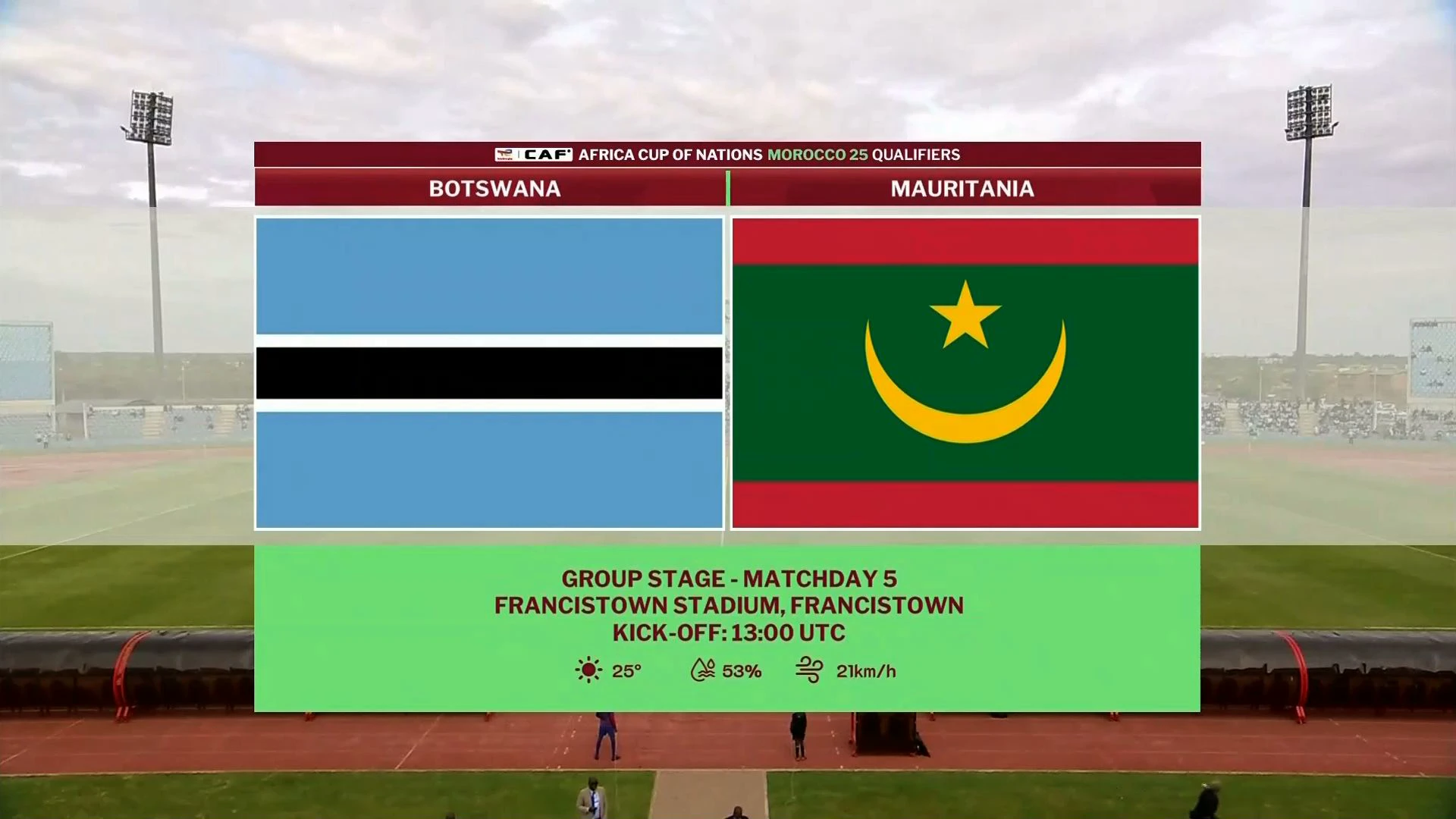 Botswana v Mauritania | Match Highlights | Africa Cup Of Nations Qualifier