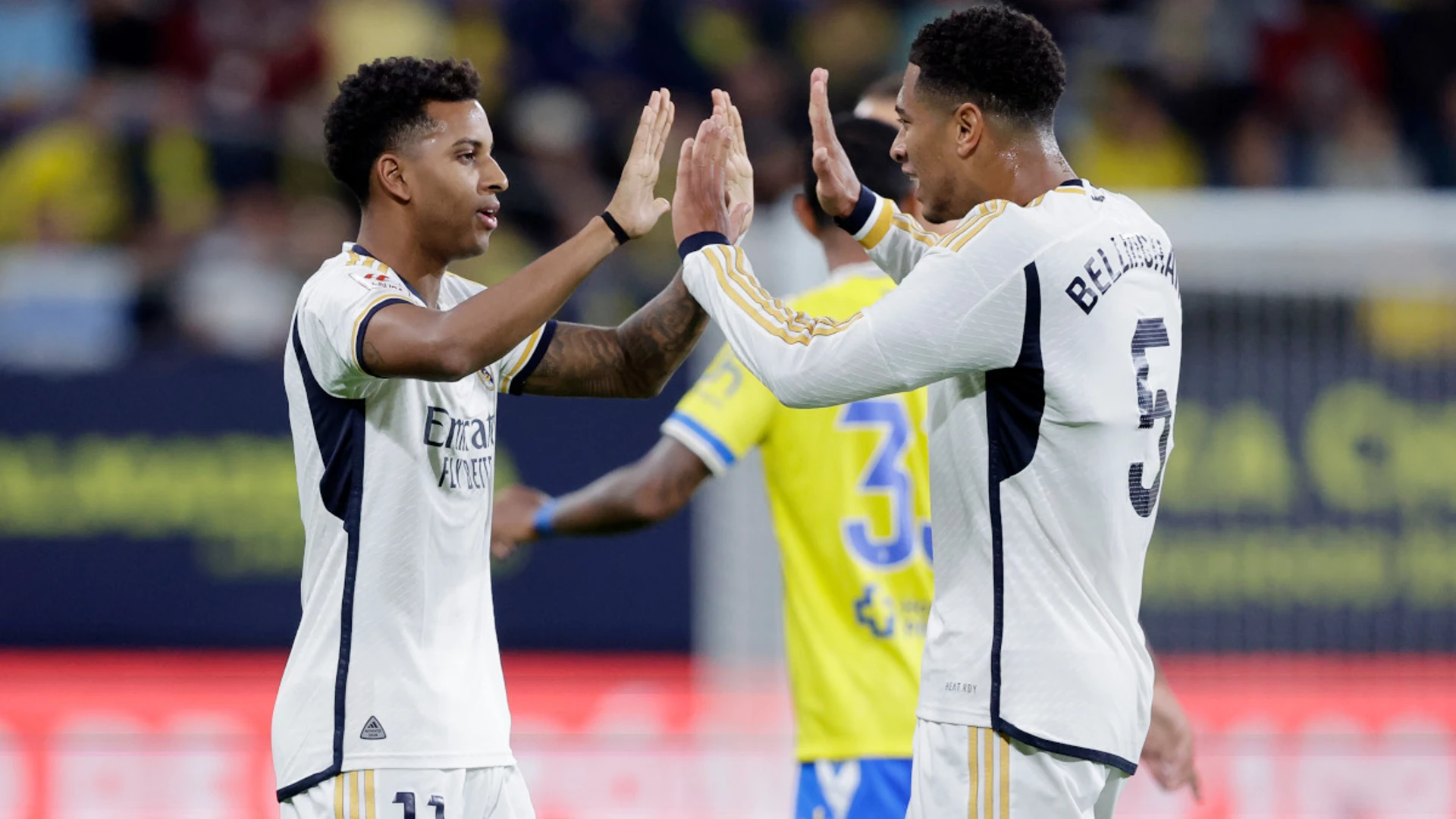 Electric Rodrygo sends Madrid top at Cadiz