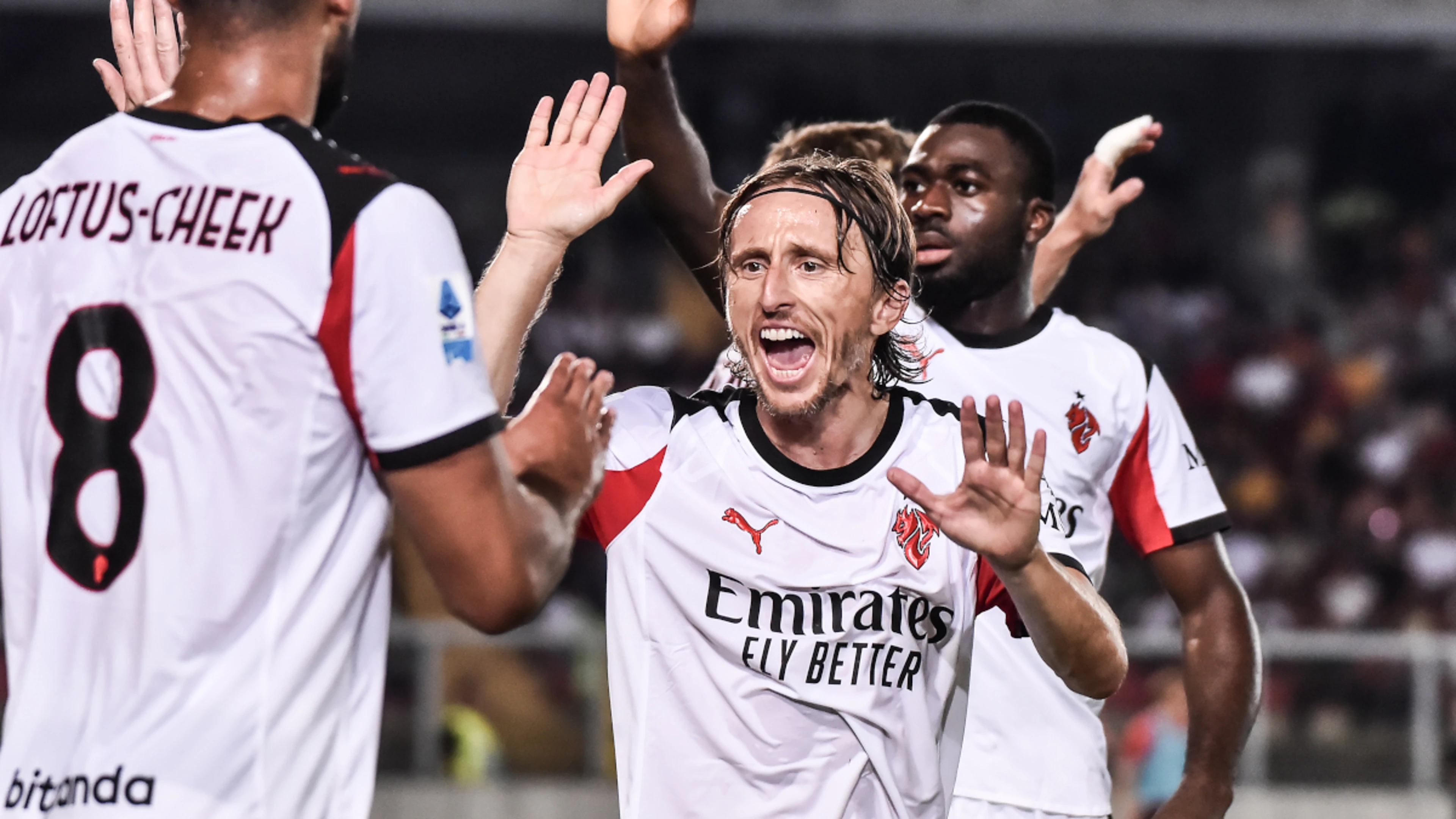 Milan get off the mark with a win over Lecce