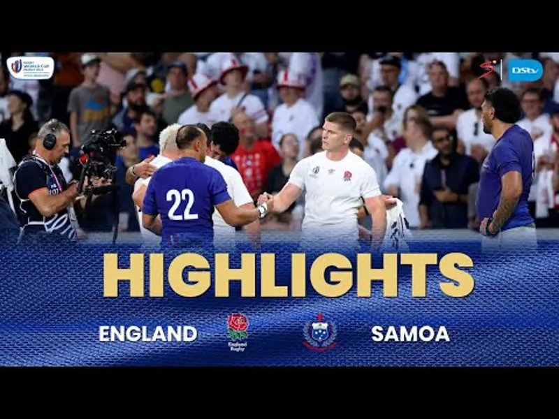 England v Samoa | Match Highlights | Rugby World Cup 2023 | Pool D