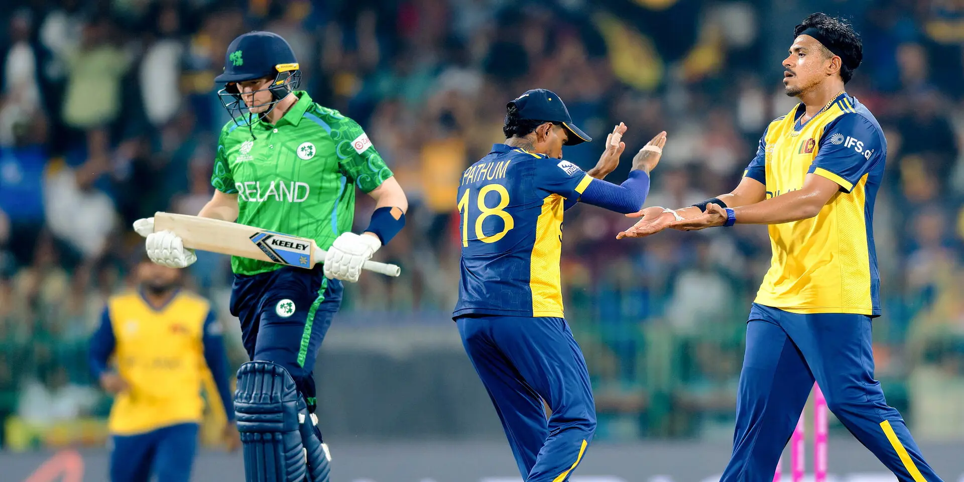 HARD-FOUGHT WIN: Sri Lanka overcome early Irish scare