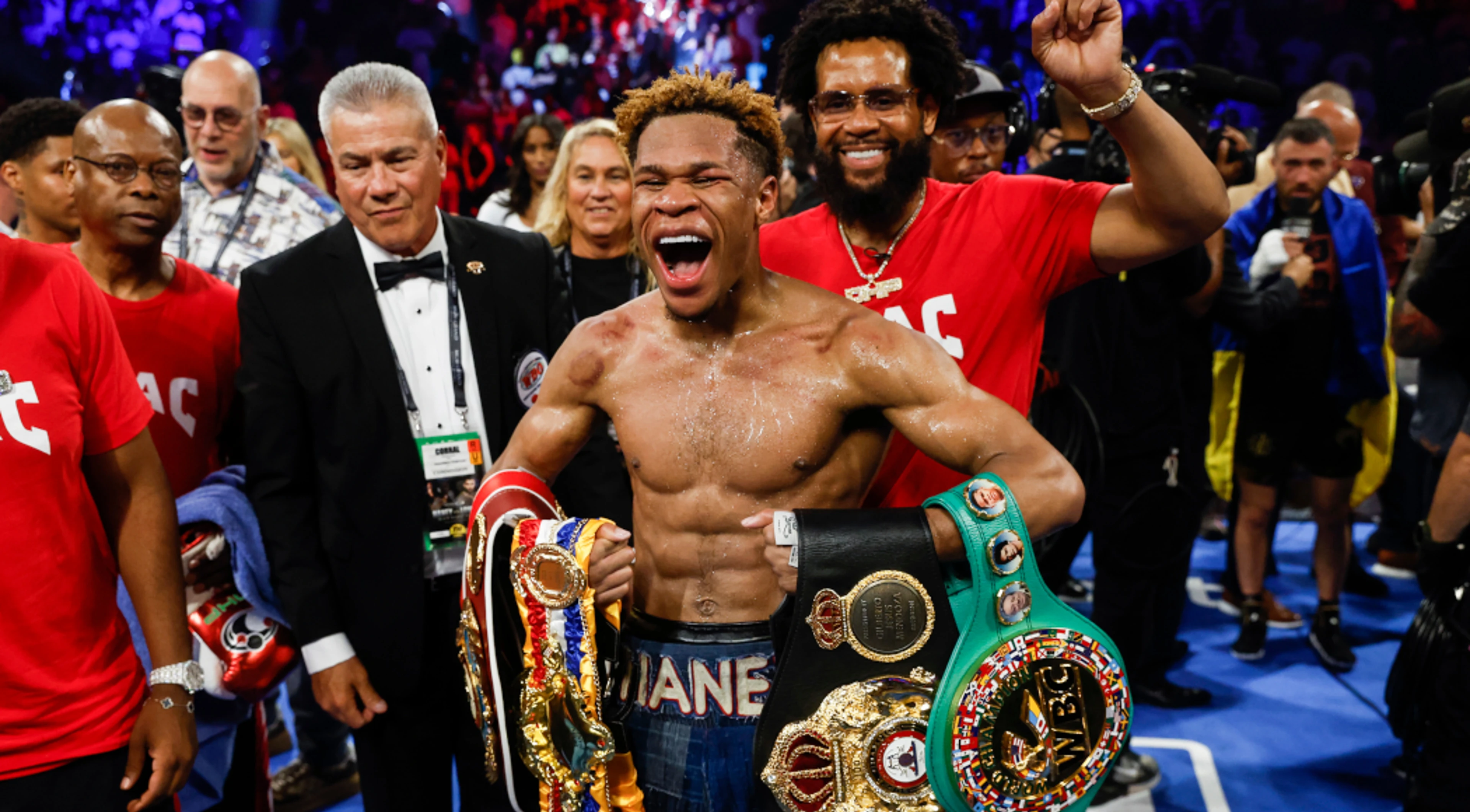 Haney retains four lightweight belts