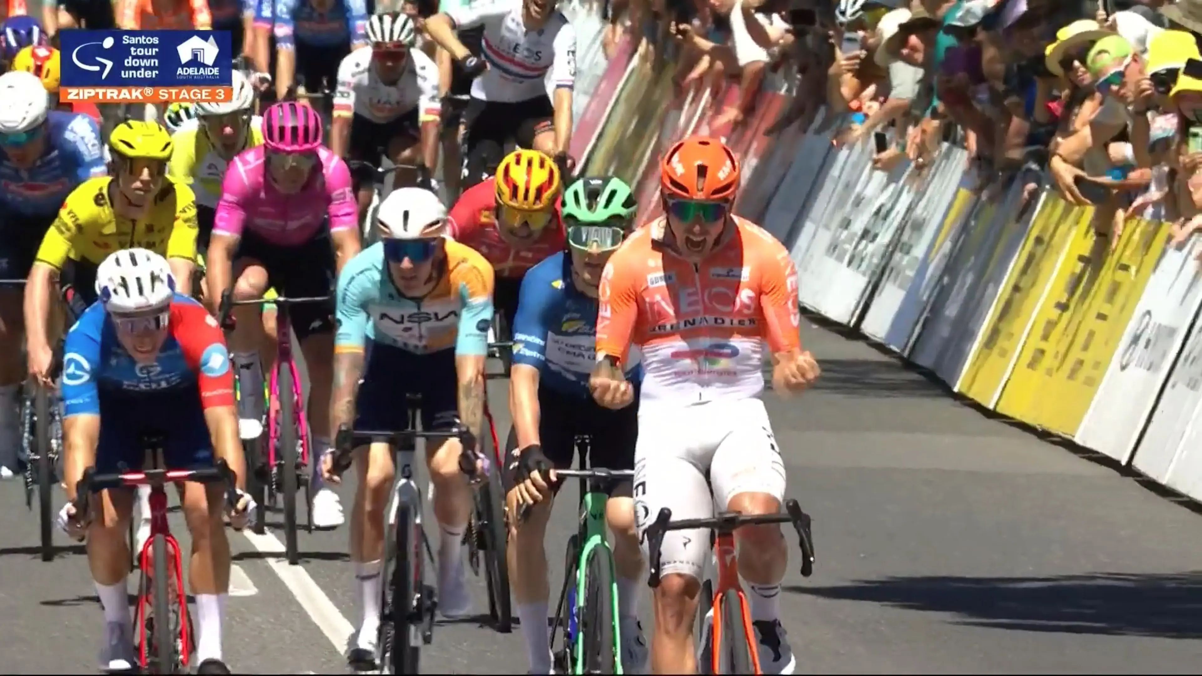 Santos Tour DownUnder | Stage 3 | Cycling